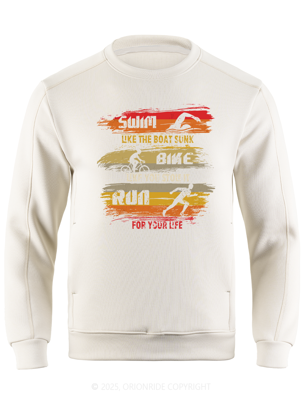 Orionride Triathlon Long Sleeve Bike Sweatshirt