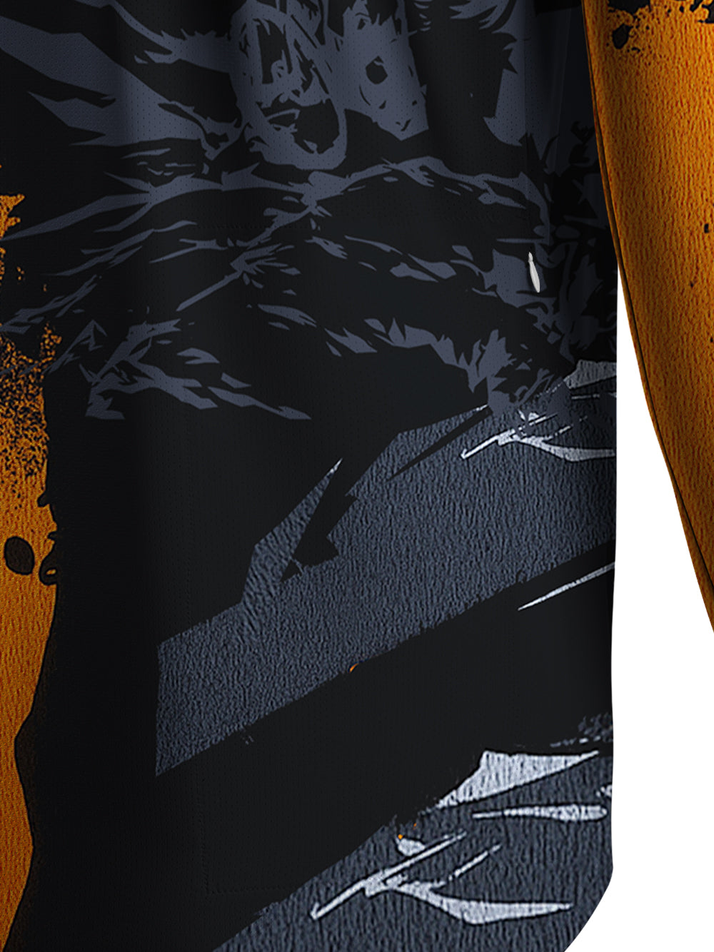 Orionride Determination To Ride Men's Stretchy Breathable Long Sleeve Gravel Shirt