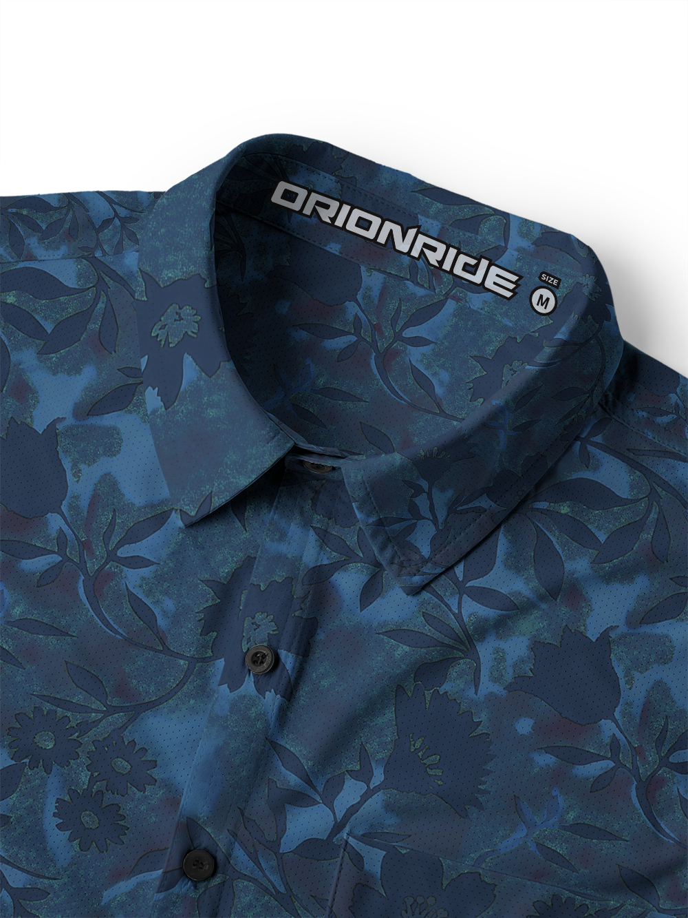 Orionride Jungle Camouflage Men's Stretchy Breathable Long Sleeve Gravel Shirt