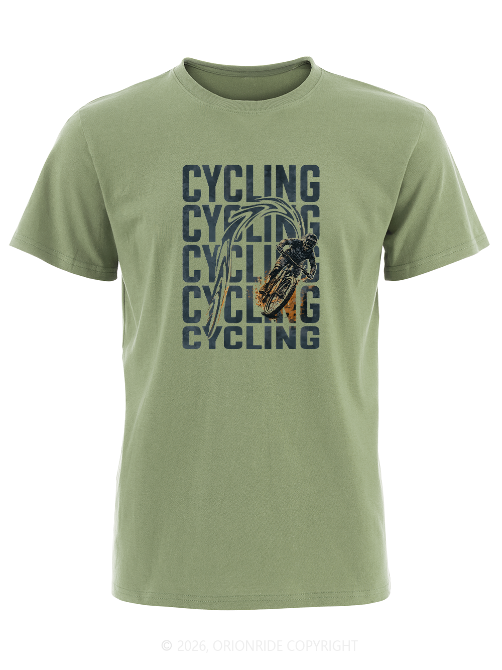 Orionride Mountain Bike Rider Short Sleeves Bike T-Shirt