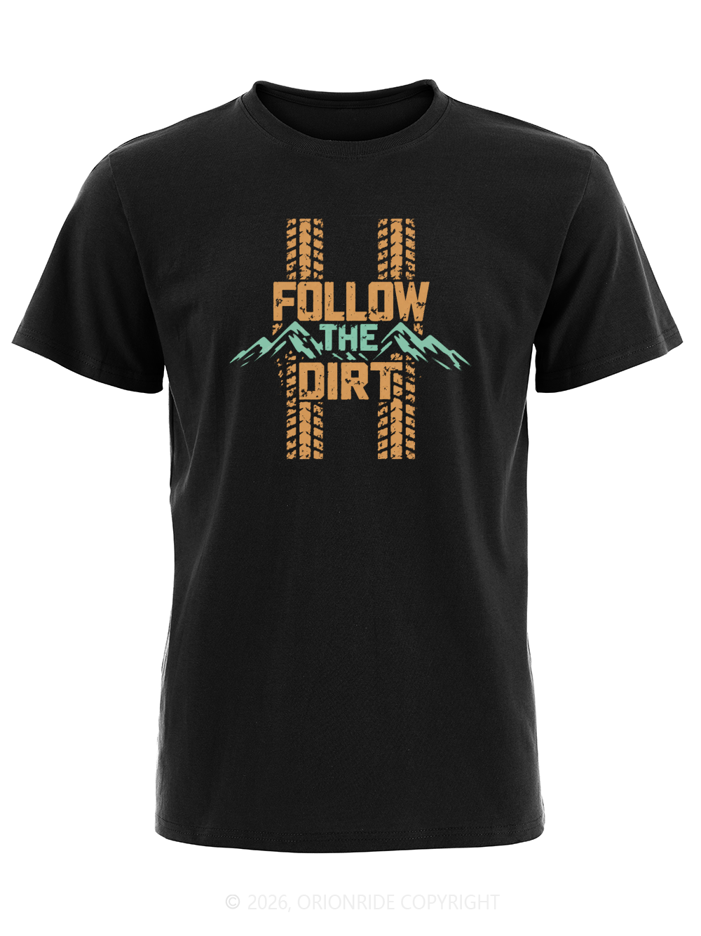 Orionride Follow The Dirt Short Sleeves Bike T-Shirt