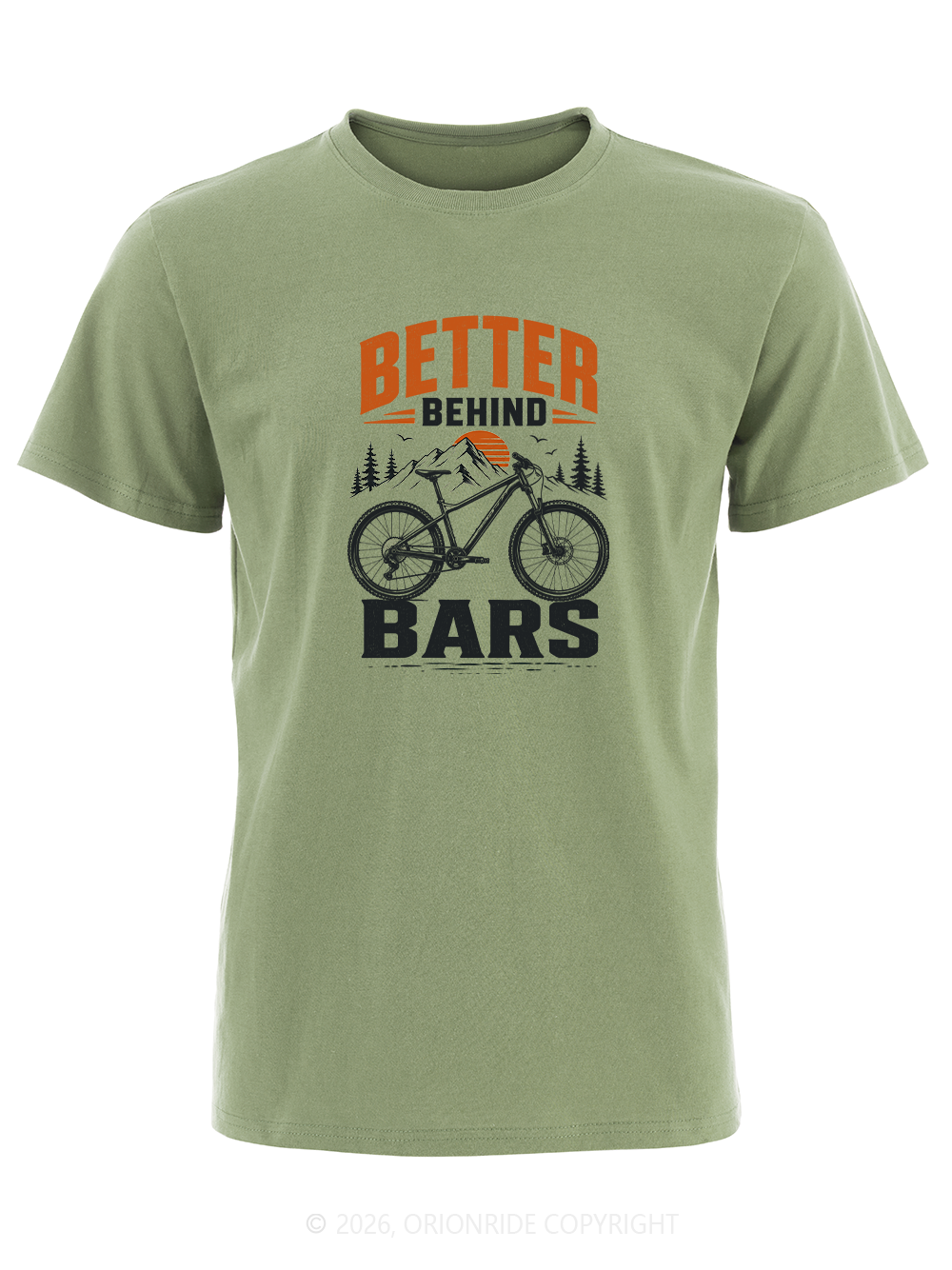Orionride Better Behind Bars Short Sleeves Bike T-Shirt