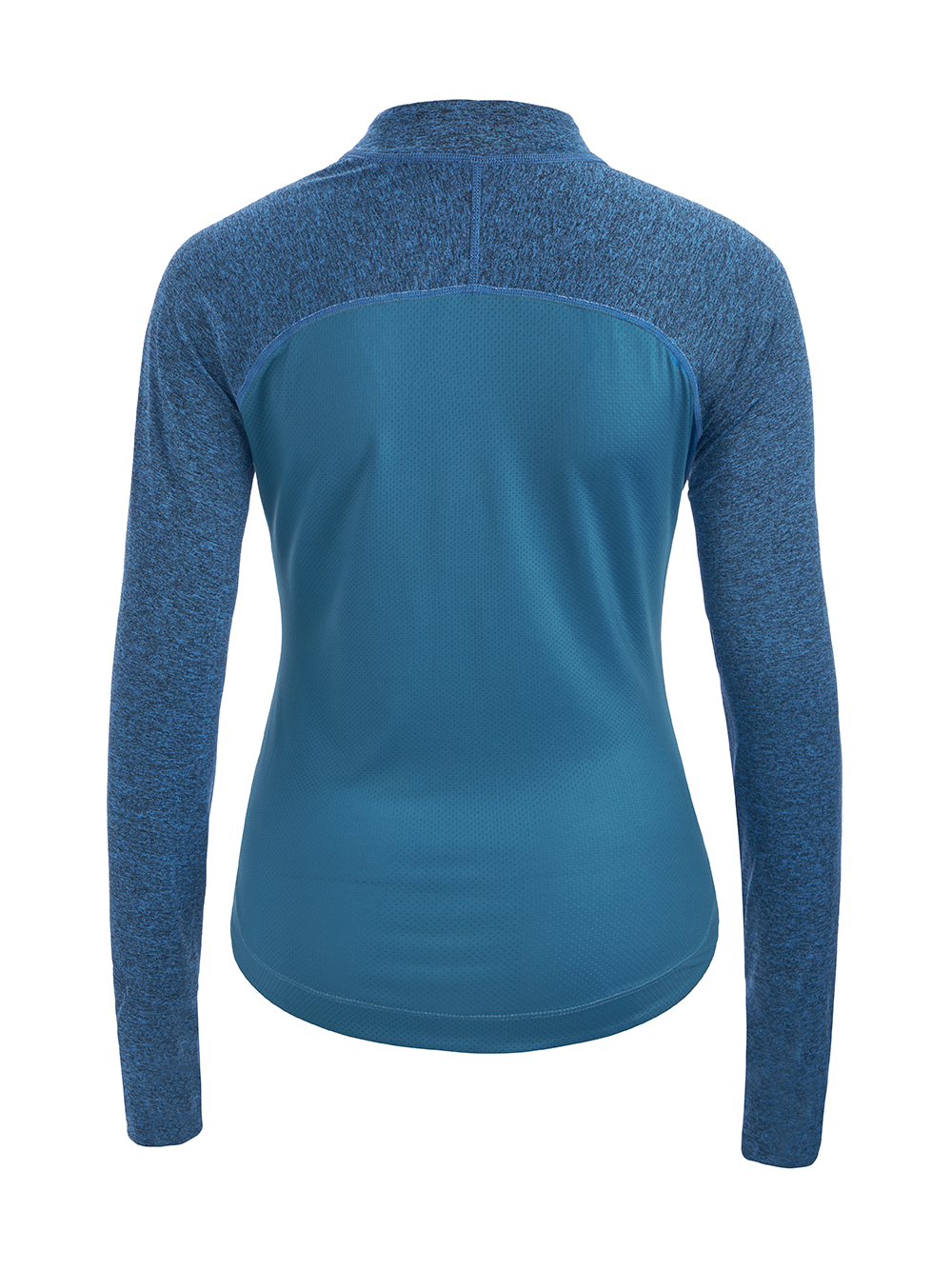 Orionride Women's Quick Dry Lightweight Quarter Zip Long Sleeve Shirt Blue