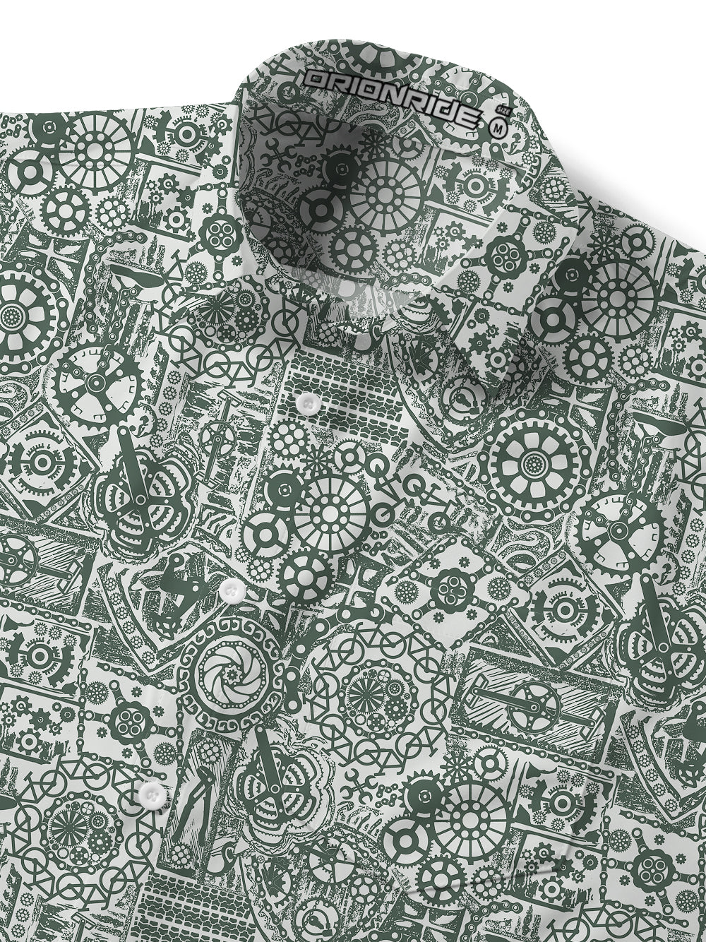 Orionride Types Of Gears Zipper Pockets Ultra Lightweight Short Sleeves Gravel Shirt