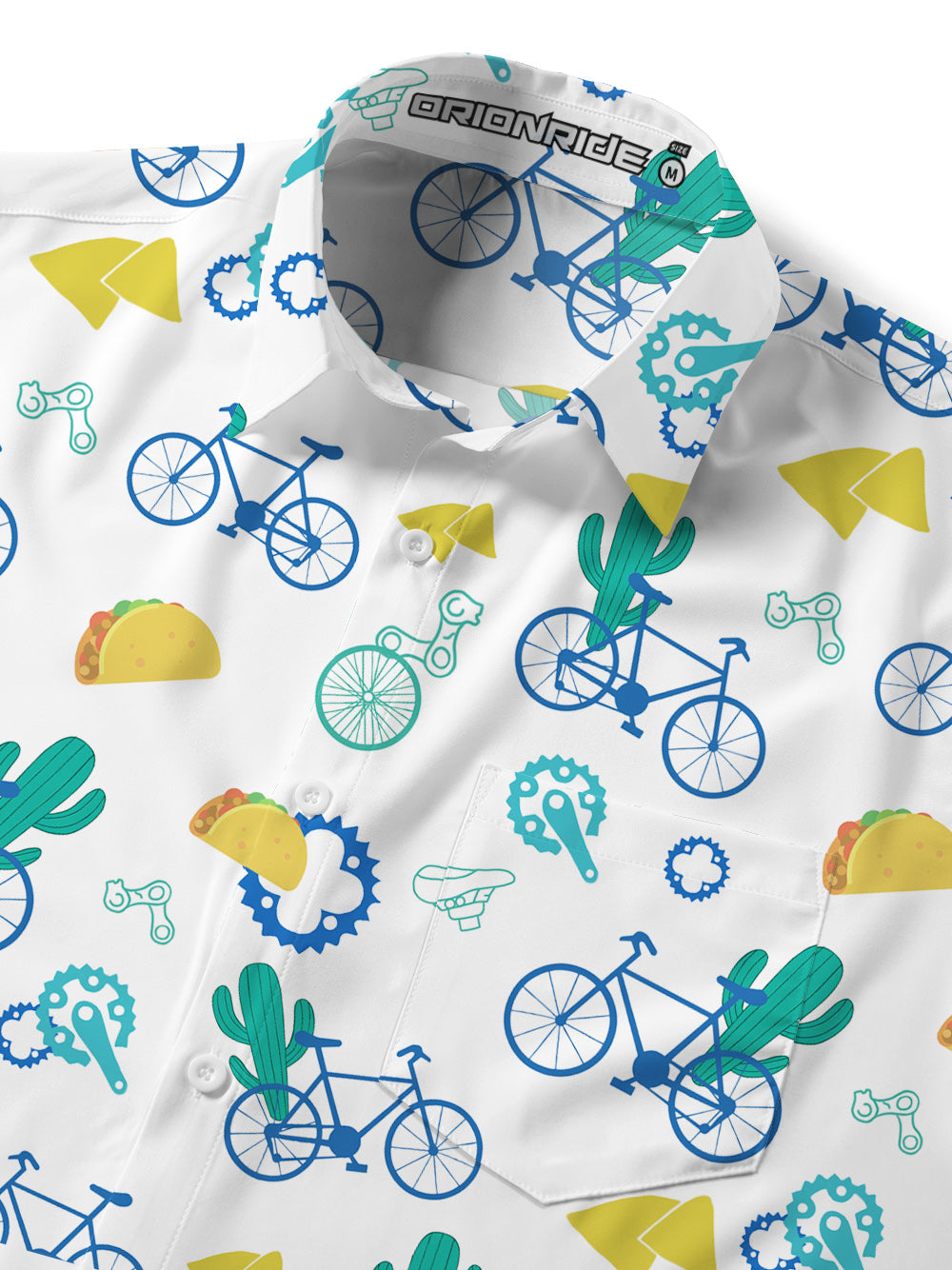 Orionride Short Sleeves Mexico Life Ultra Lightweight Hawaiian shirt