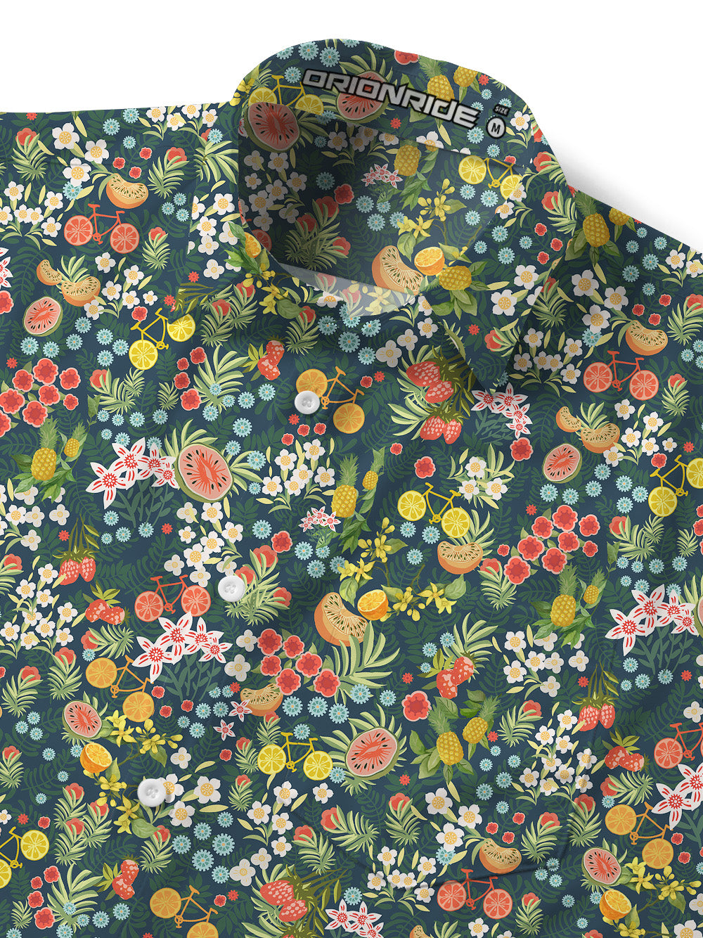 Orionride Juicy Fruit Ultra Lightweight Short Sleeves Hawaiian shirt