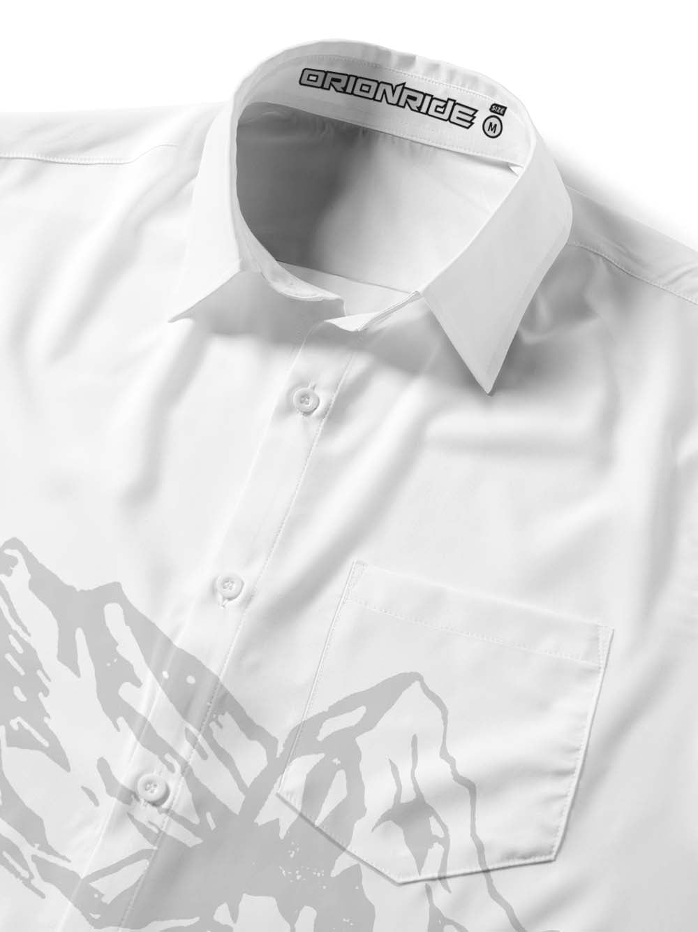 Orionride Hill Racing Zipper Pockets Ultra Lightweight Short Sleeves Gravel Shirt