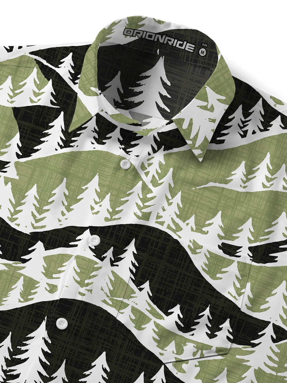 Orionride Forest Ride Zipper Pockets Ultra Lightweight Short Sleeves Gravel Shirt