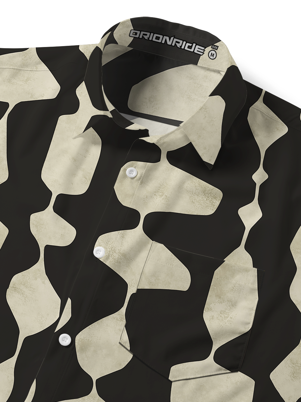 Orionride Water Droplets Flow Zipper Pockets Ultra Lightweight Short Sleeves Gravel Shirt