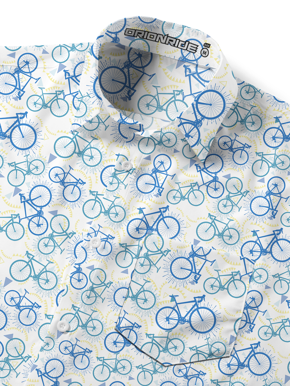 Orionride Bicycle Collection Zipper Pockets Ultra Lightweight Short Sleeves Gravel Shirt