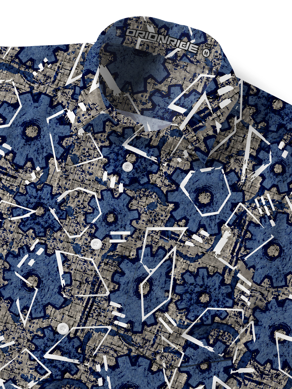 Orionride Gearshift Geometry Zipper Pockets Ultra Lightweight Short Sleeves Gravel Shirt