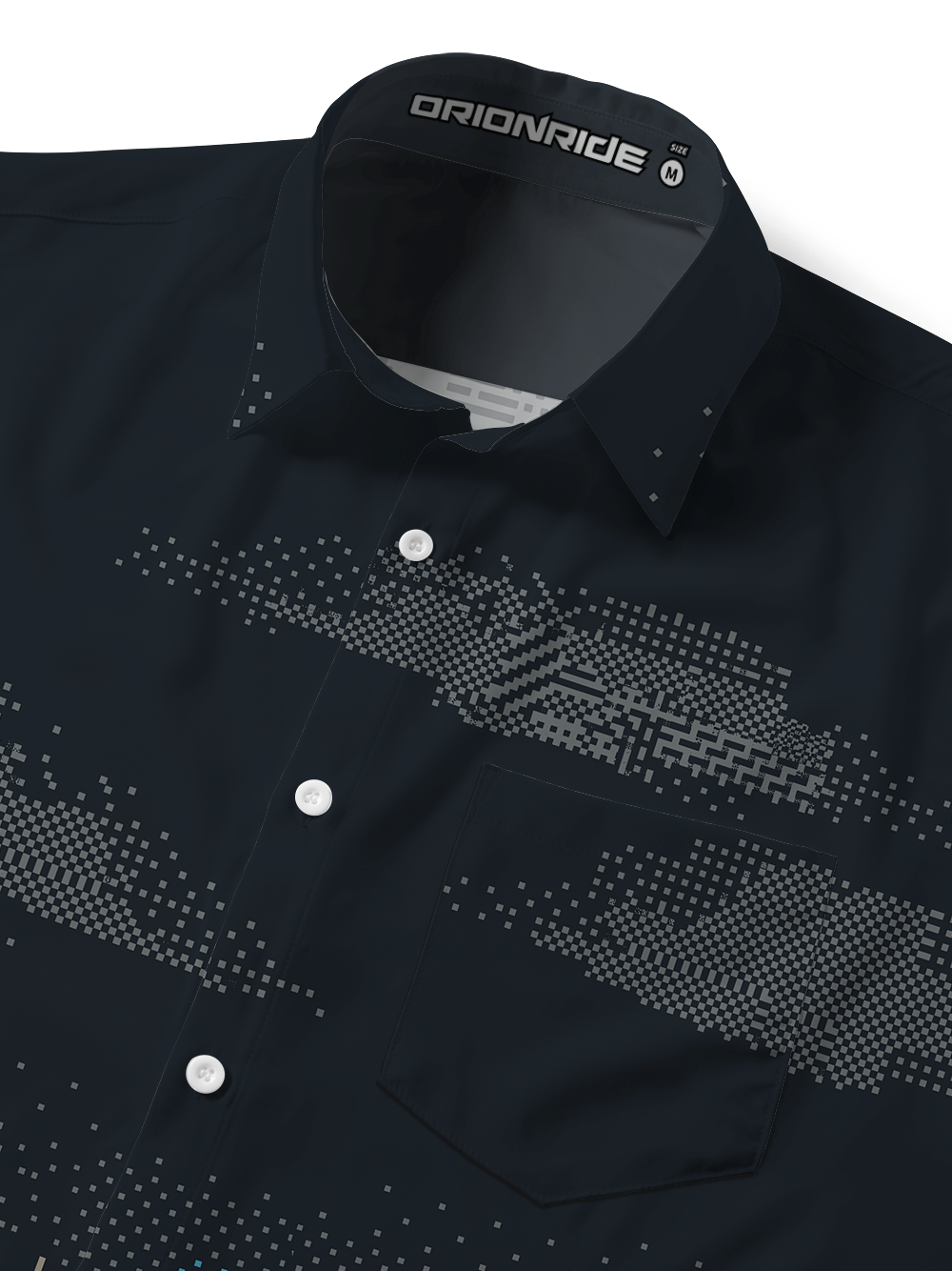 Orionride Towering Towers Zipper Pockets Ultra Lightweight Short Sleeves Gravel Shirt