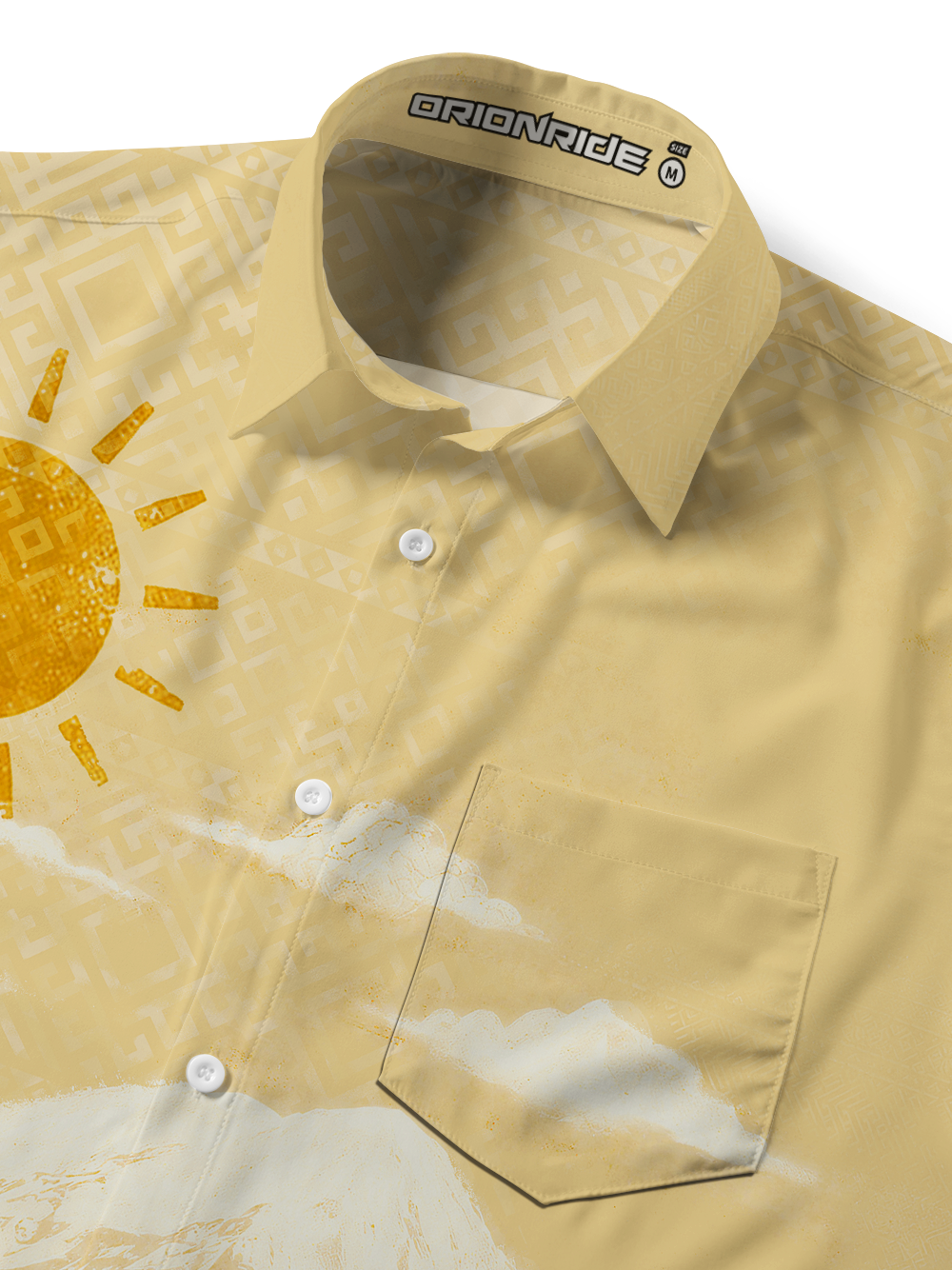 Orionride Ancient Trail Zipper Pockets Ultra Lightweight Short Sleeves Gravel Shirt