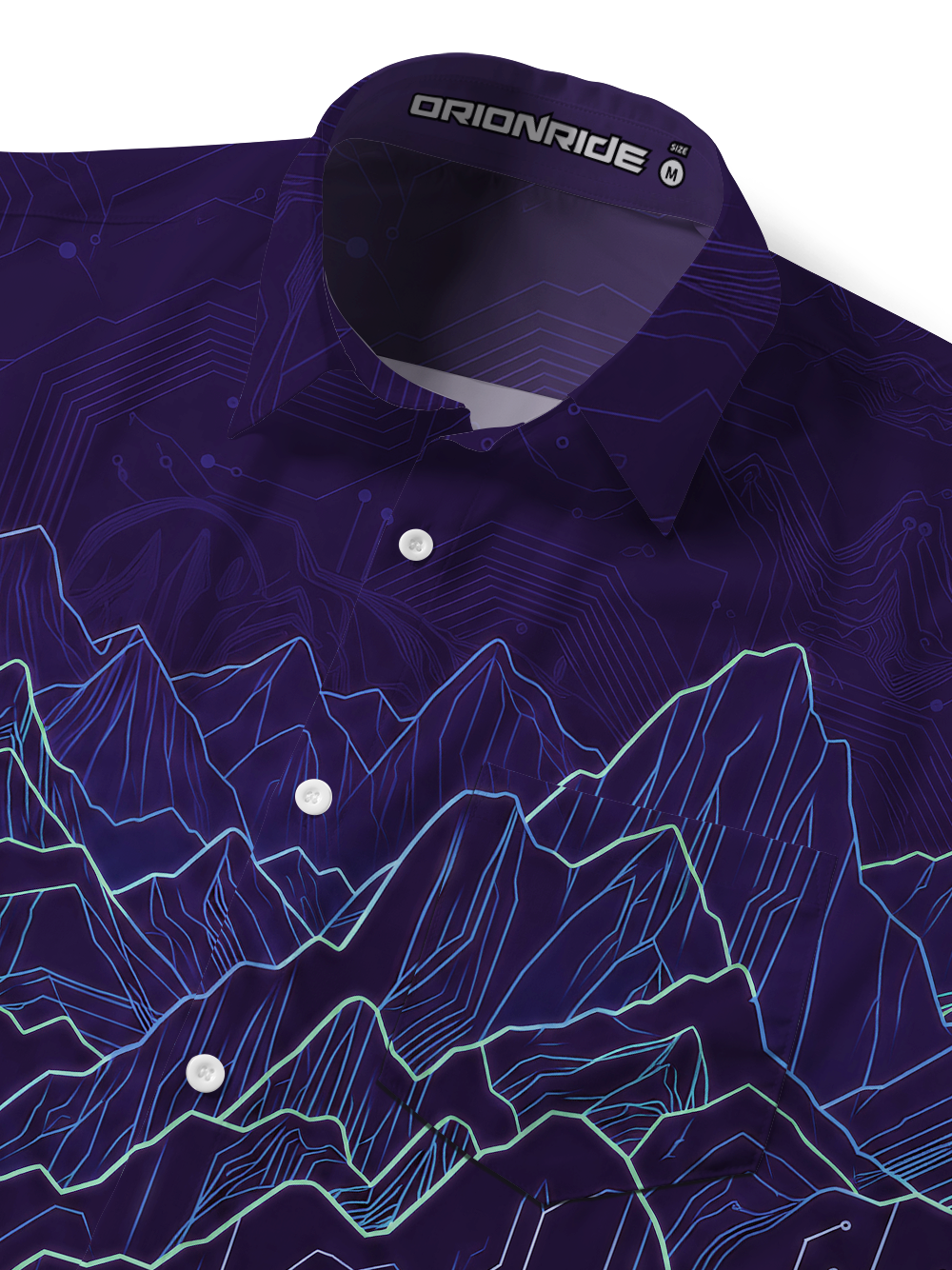 Orionride Cyber Summit Zipper Pockets Ultra Lightweight Short Sleeves Gravel Shirt