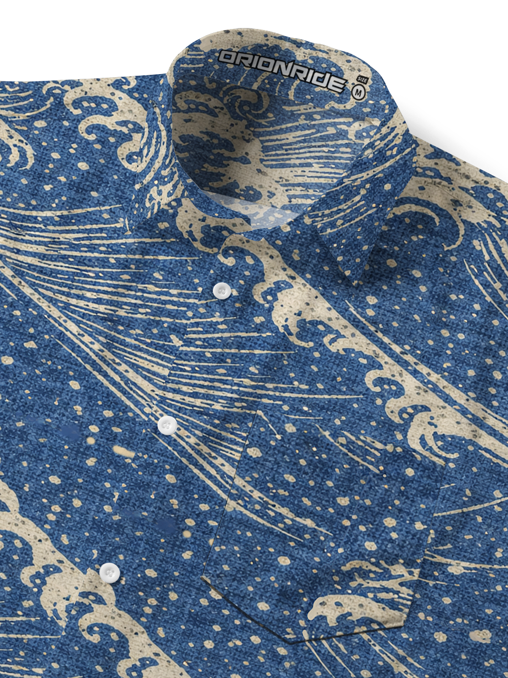 Orionride Sea Spray Zipper Pockets Ultra Lightweight Short Sleeves Gravel Shirt