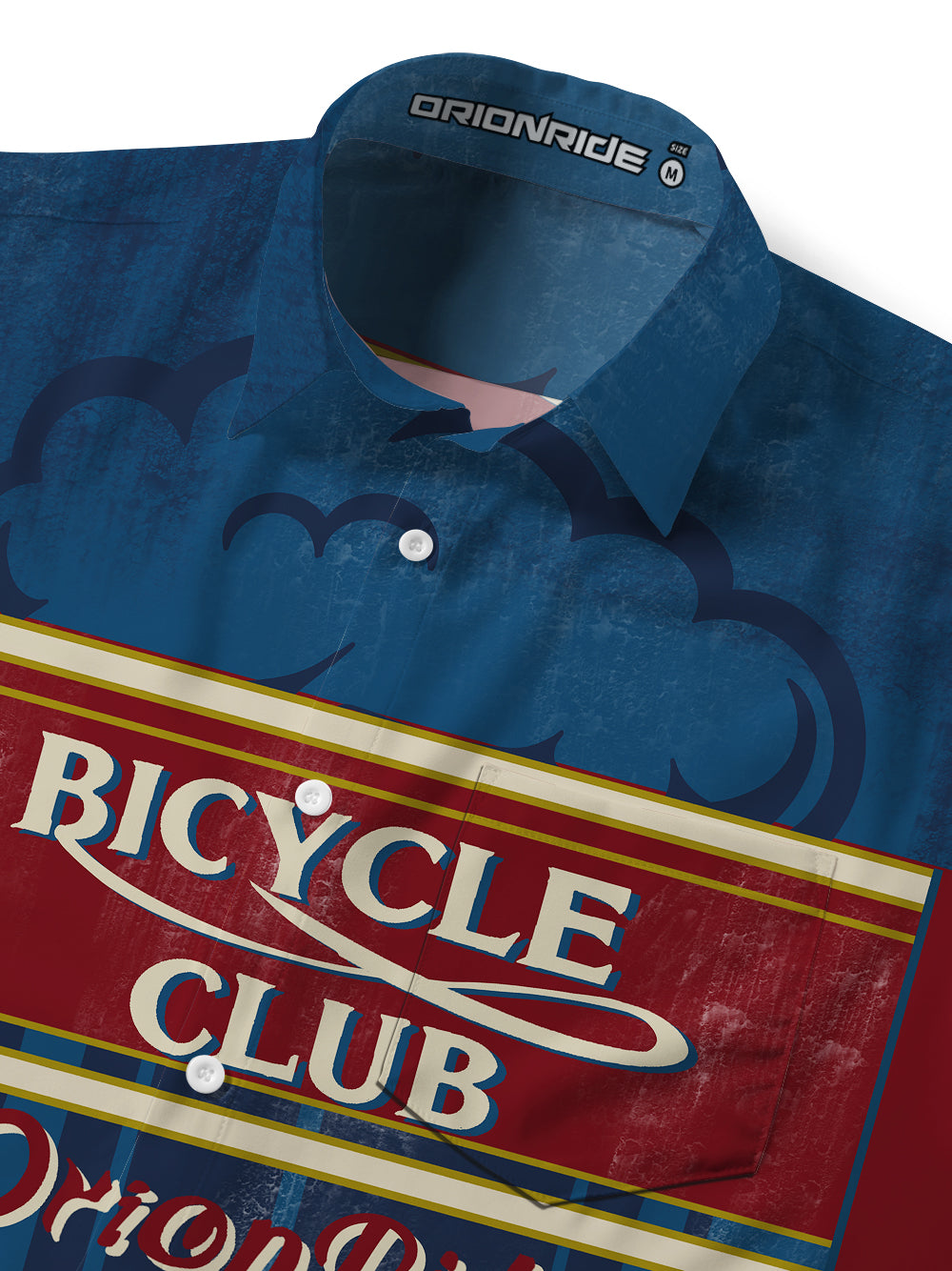 Orionride Bicycle Club Zipper Pockets Ultra Lightweight Short Sleeves Gravel Shirt