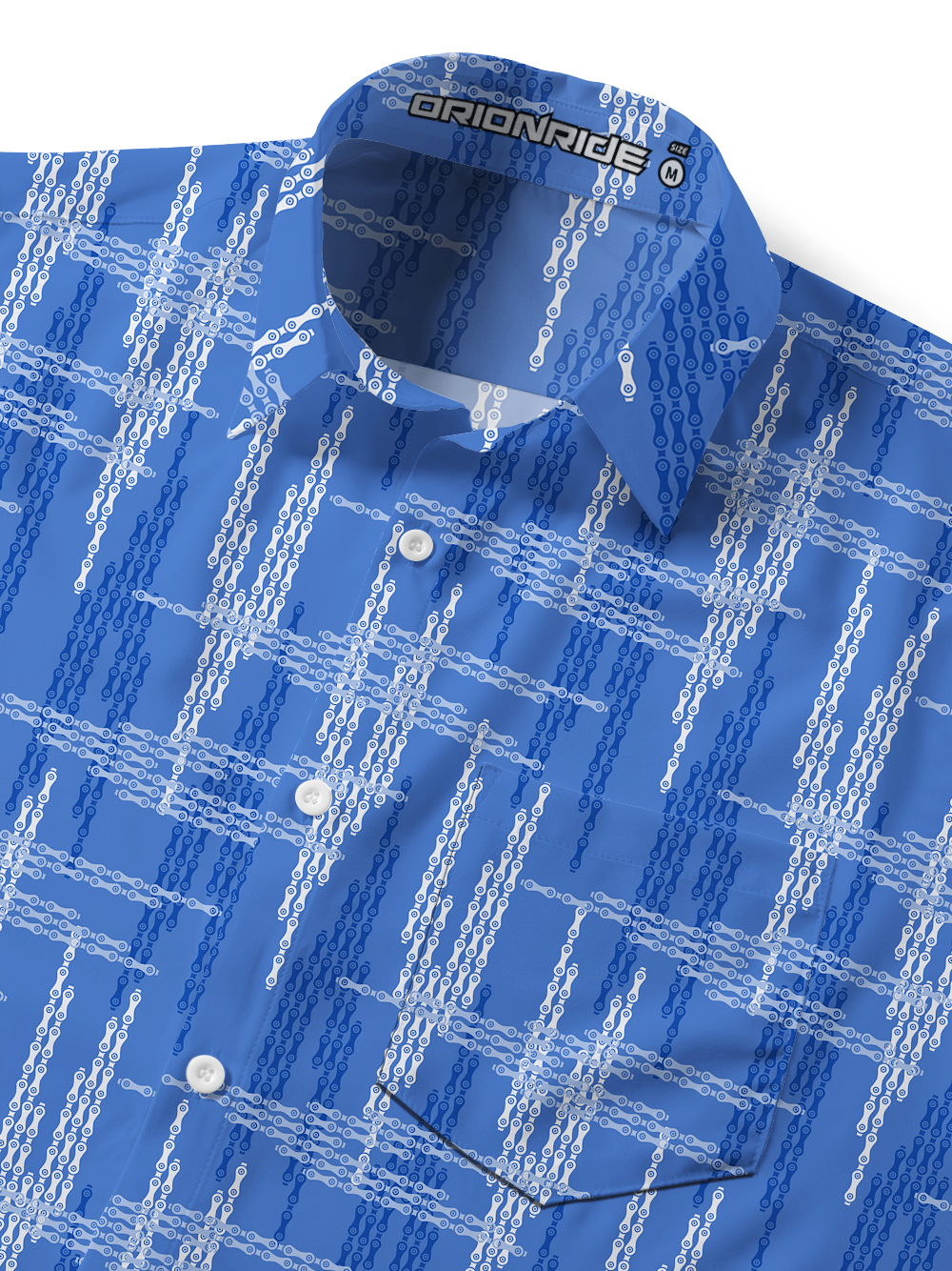Orionride Line Weave Mix Zipper Pockets Ultra Lightweight Short Sleeves Gravel Shirt