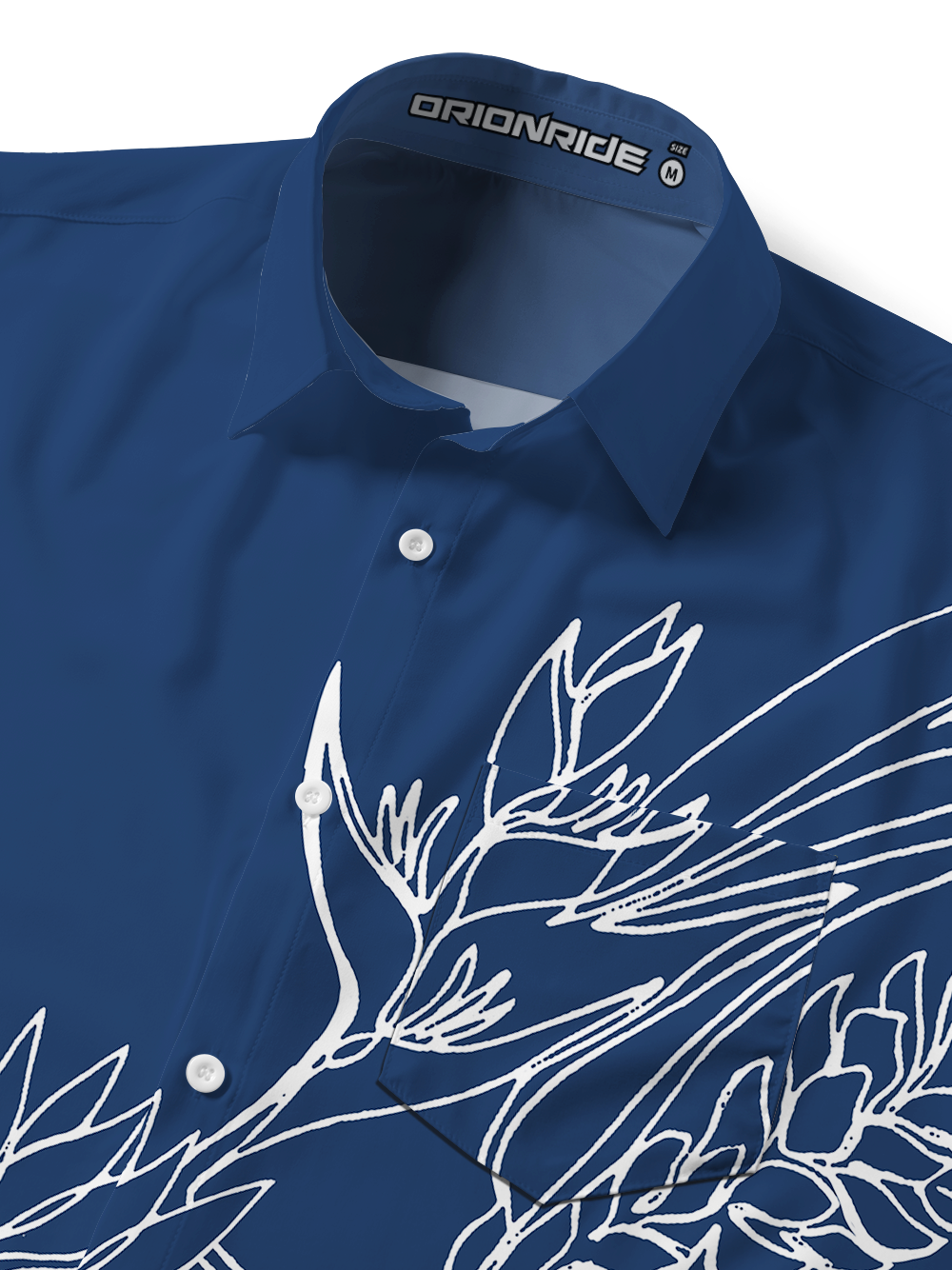 Orionride Gear Flower Core Zipper Pockets Ultra Lightweight Short Sleeves Gravel Shirt
