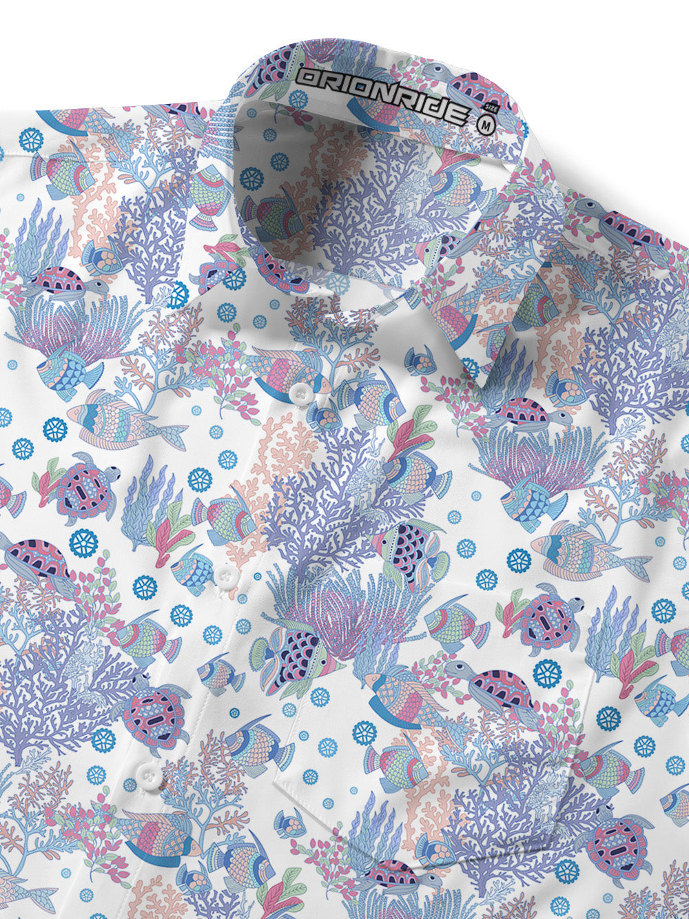 Orionride Bubble Gear Ultra Lightweight Short Sleeves Hawaiian shirt