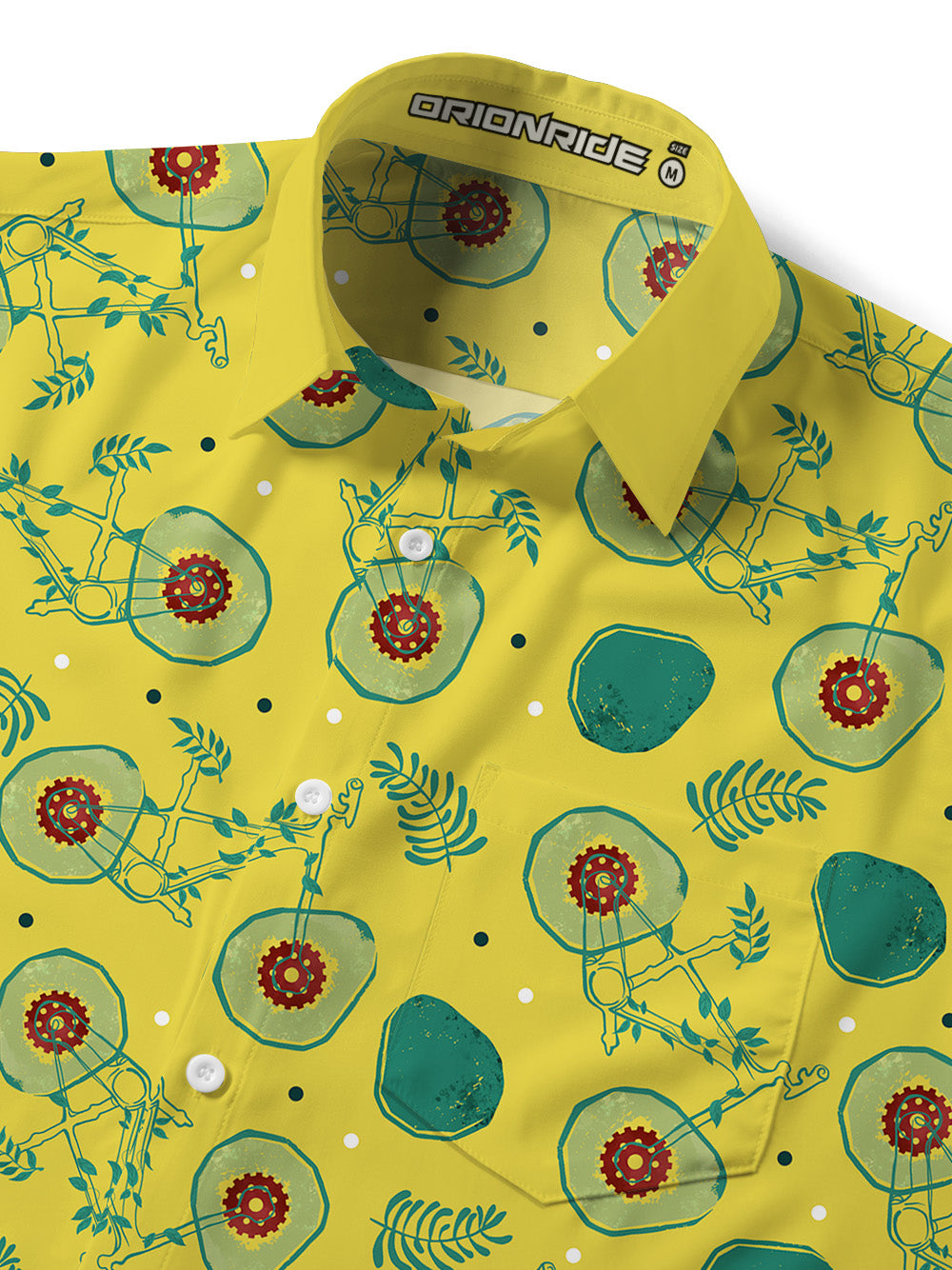 Orionride Juicy Avocado Ultra Lightweight Short Sleeves Hawaiian shirt