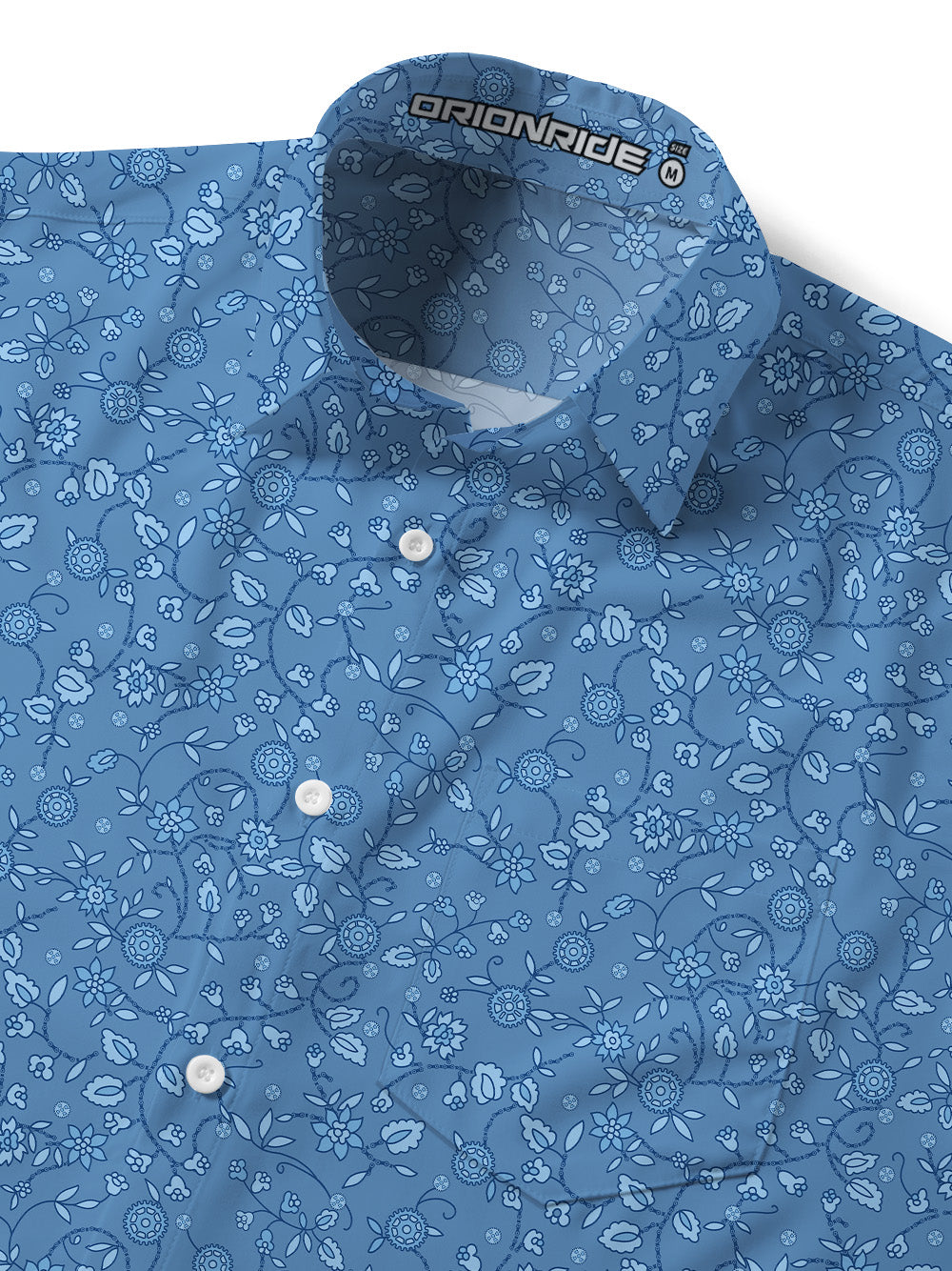 Orionride Gear Whisper Zipper Pockets Ultra Lightweight Short Sleeves Gravel Shirt