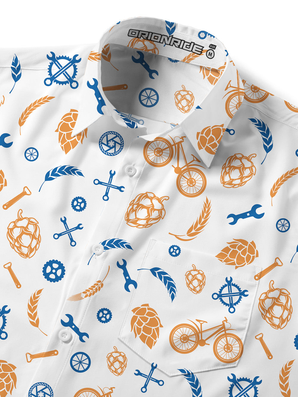 Orionride The Aroma Of Beer Ultra Lightweight Short Sleeves Hawaiian shirt