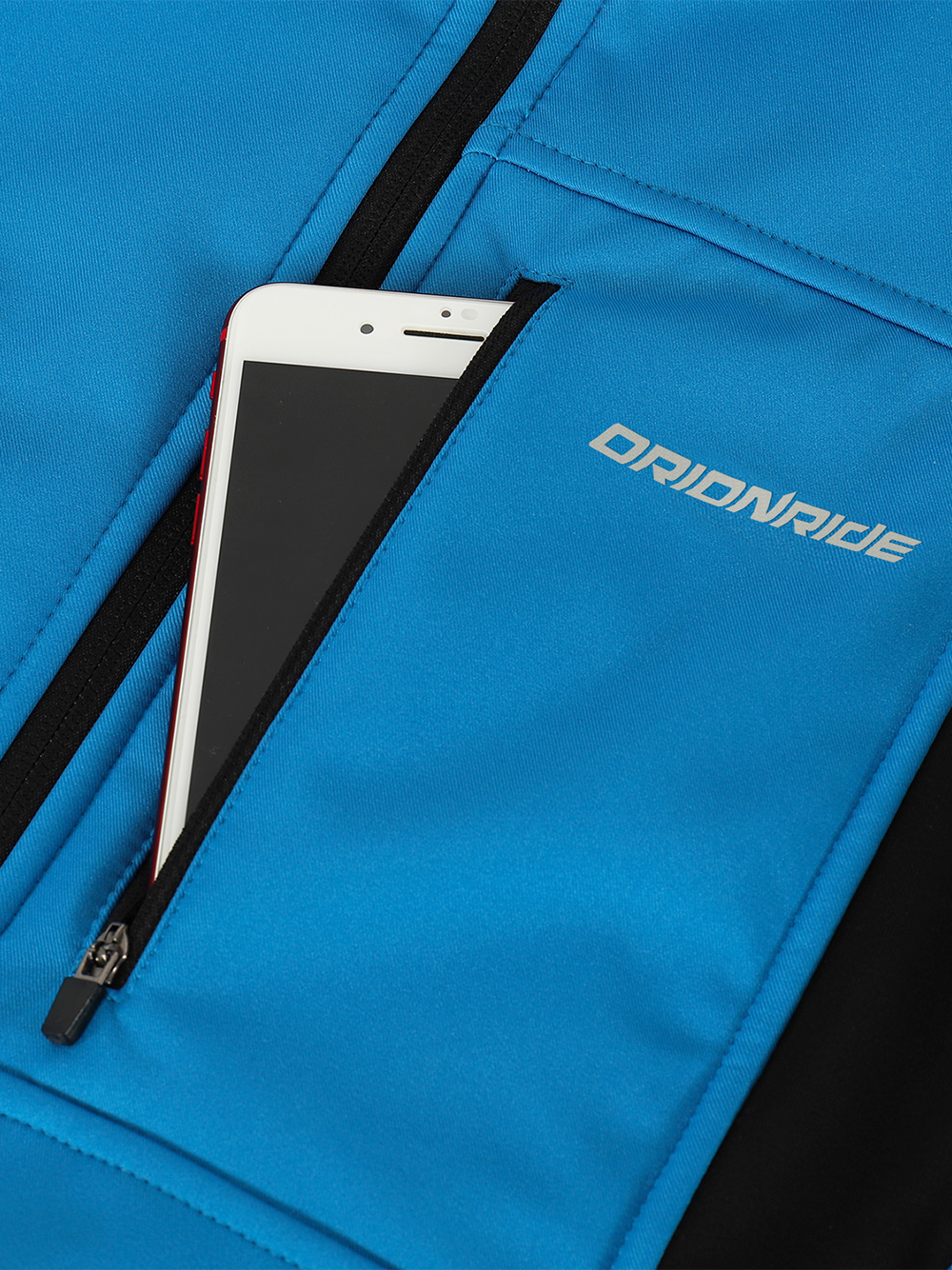 Orionride Cycling Jacket Waterproof Windproof Softshell Thermal Breathable Bike Outerwear Blue