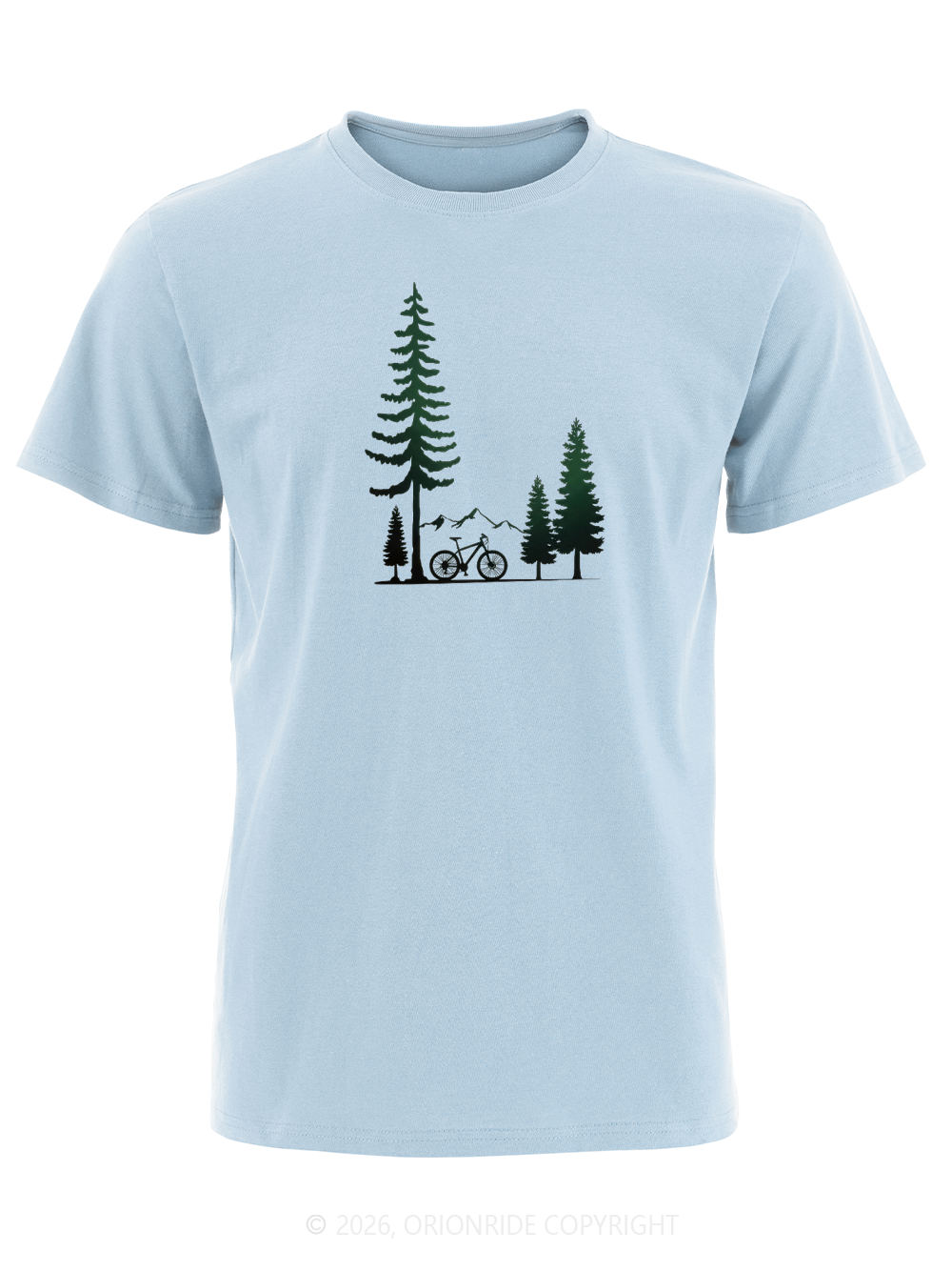 Orionride Parking Under The Tree Short Sleeves Bike T-Shirt
