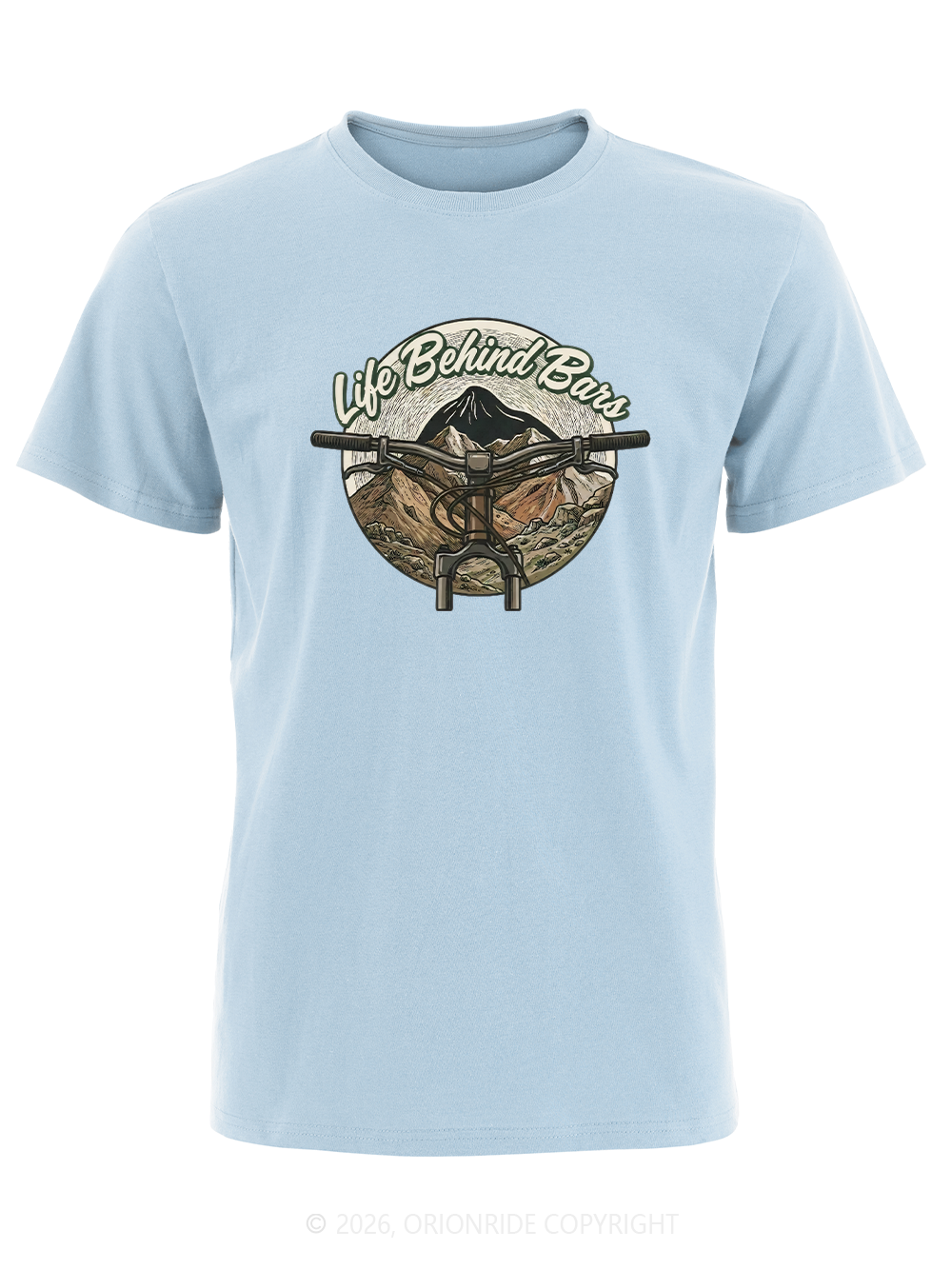Orionride Handlebars Short Sleeves Bike T-Shirt