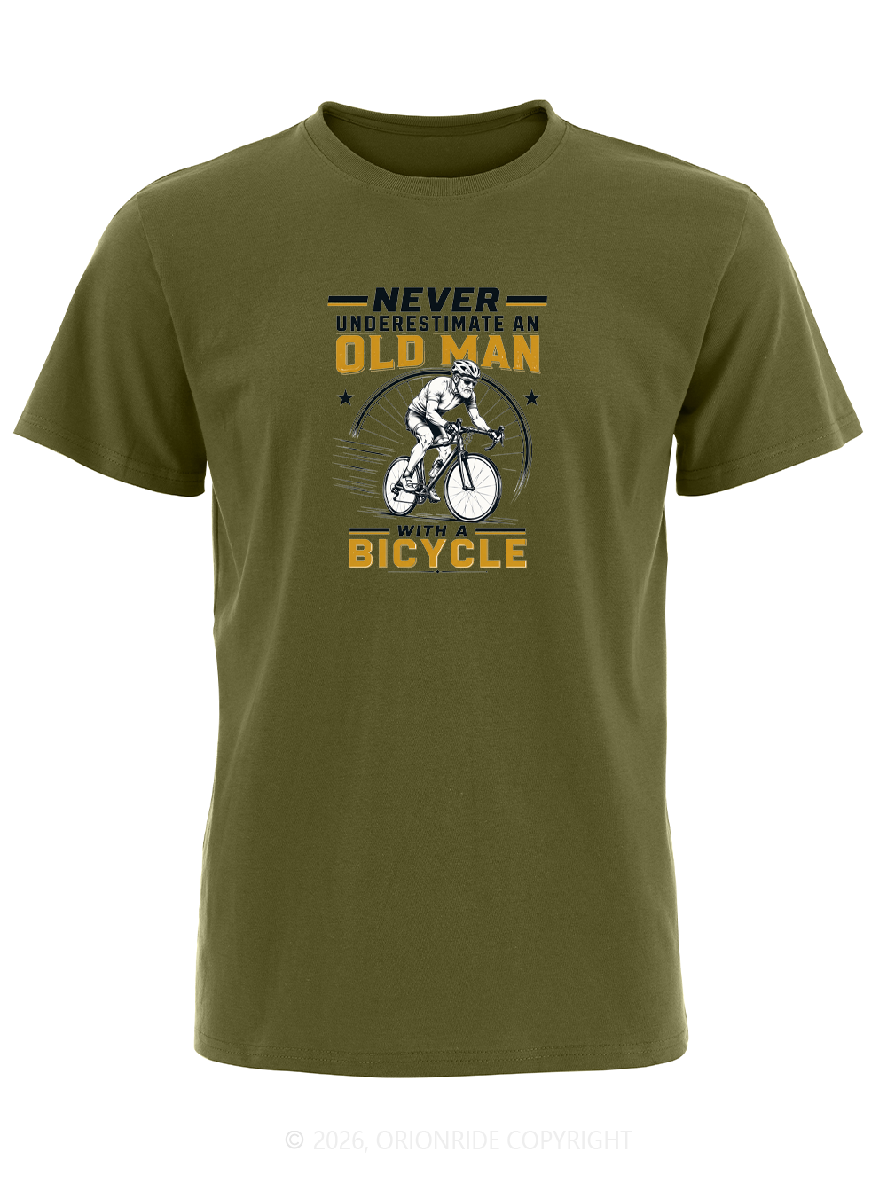 Orionride Old Man Speed Short Sleeves Bike T-Shirt