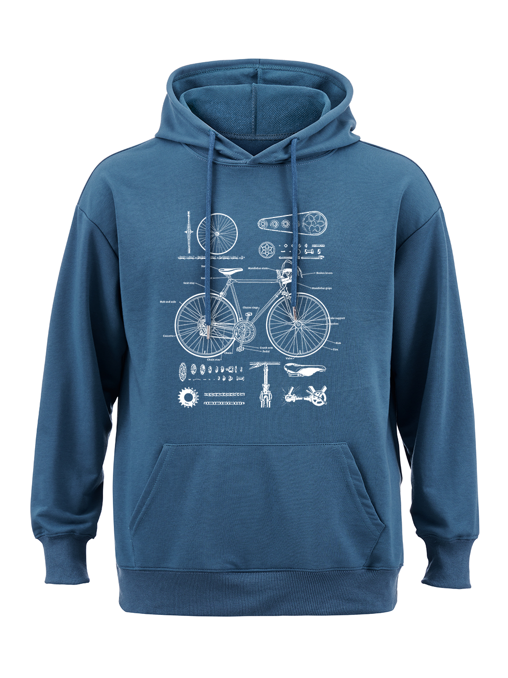 Orionride Bicycle Structure Classic Hoodie