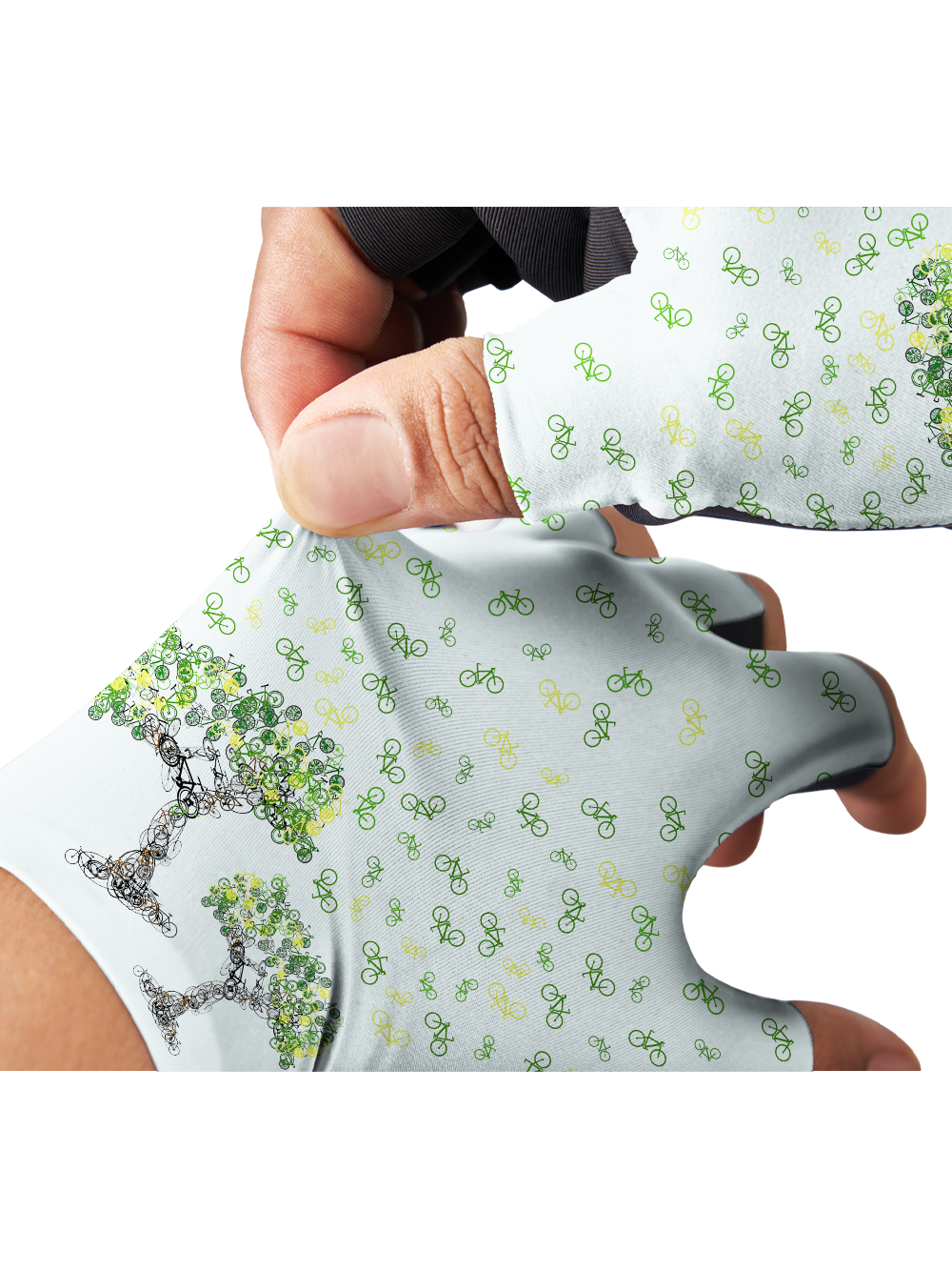 Orionride Bicycle Tree Art Cycling Gloves