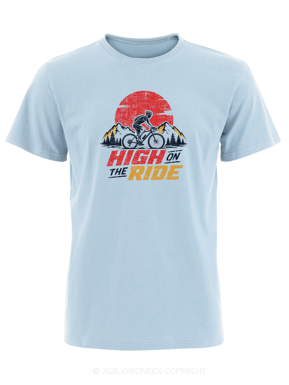 Orionride High On The Ride Short Sleeves Bike T-Shirt