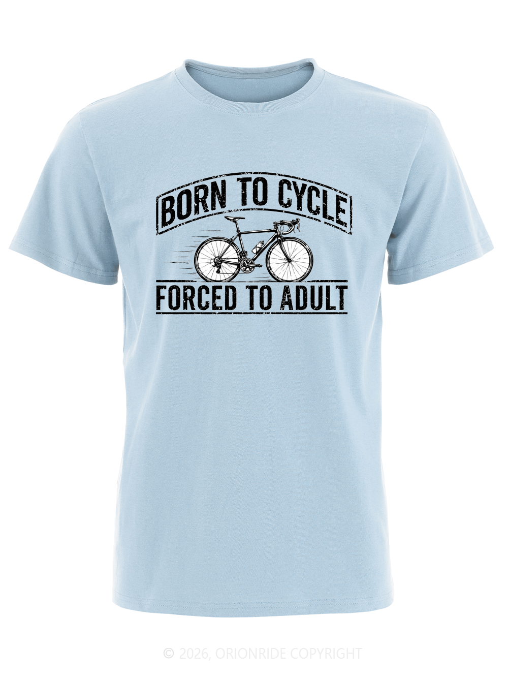 Orionride Born To Cycle Short Sleeves Bike T-Shirt