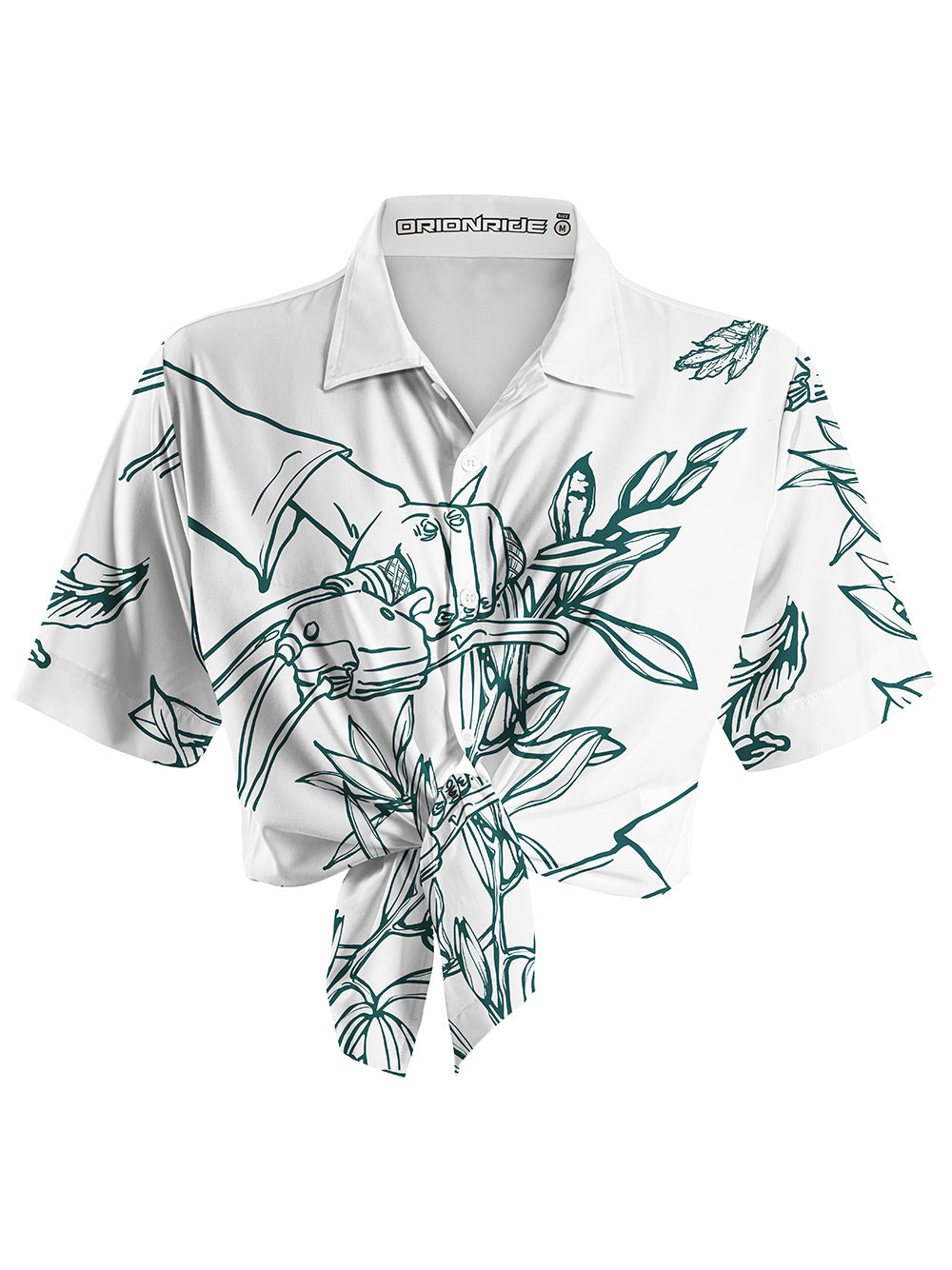 Orionride Storm Chasers Zipper Pockets Ultra Lightweight Short Sleeves Women's Gravel Shirt