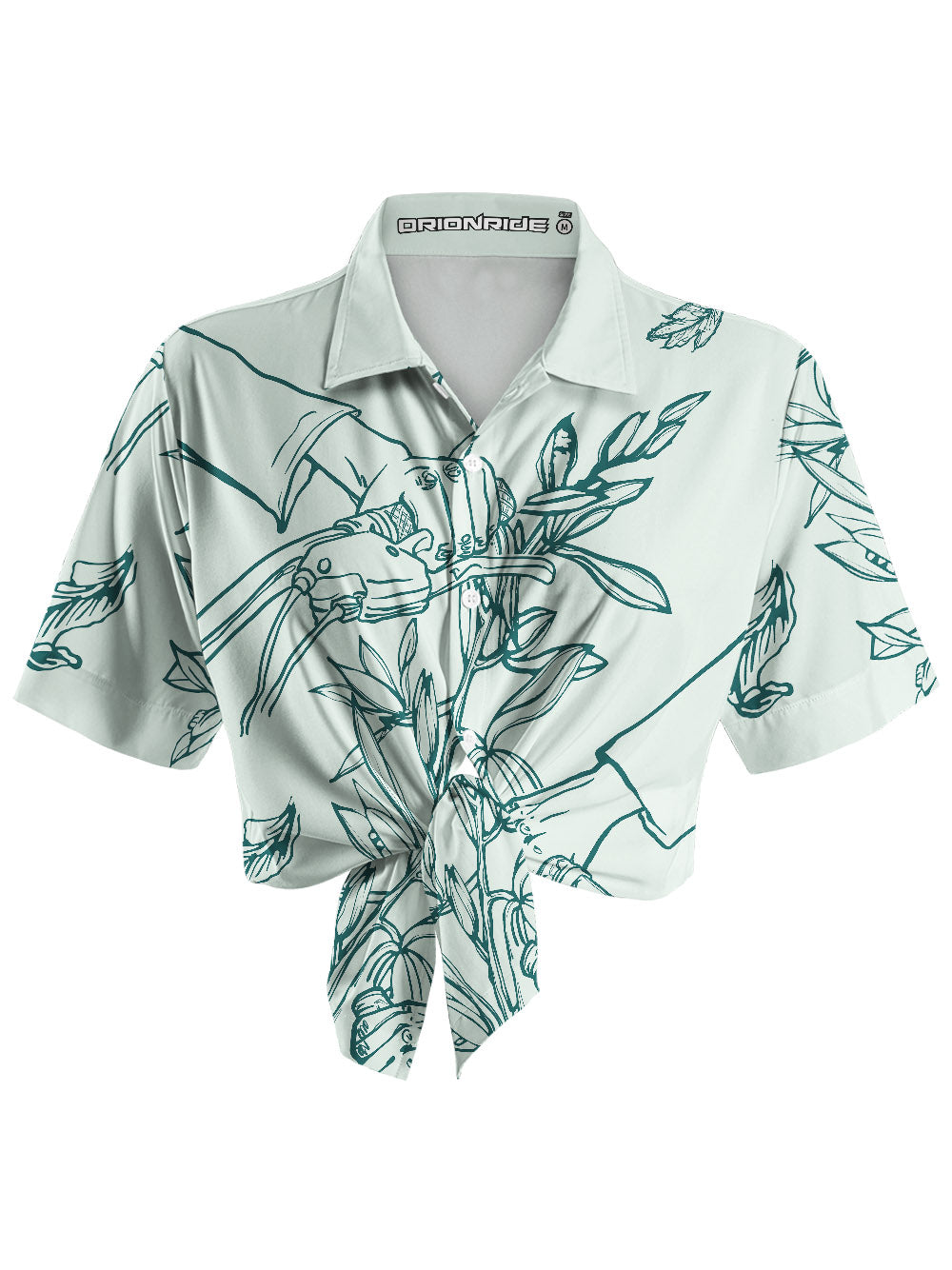 Orionride Storm Chasers Zipper Pockets Ultra Lightweight Short Sleeves Women's Gravel Shirt