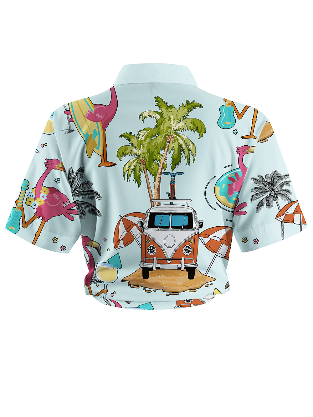 Orionride Beach Party Zipper Pockets Ultra Lightweight Short Sleeves Women's Gravel Shirt