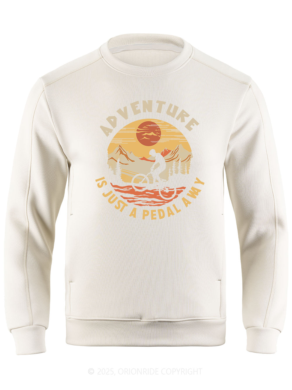 Orionride Sunset Ride Long Sleeve Bike Sweatshirt