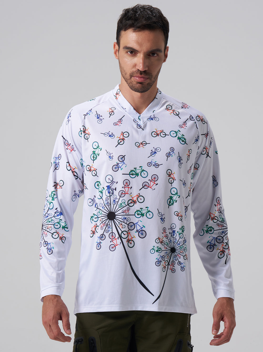 Orionride Dandelion Bike Long Sleeve Downhill Jersey