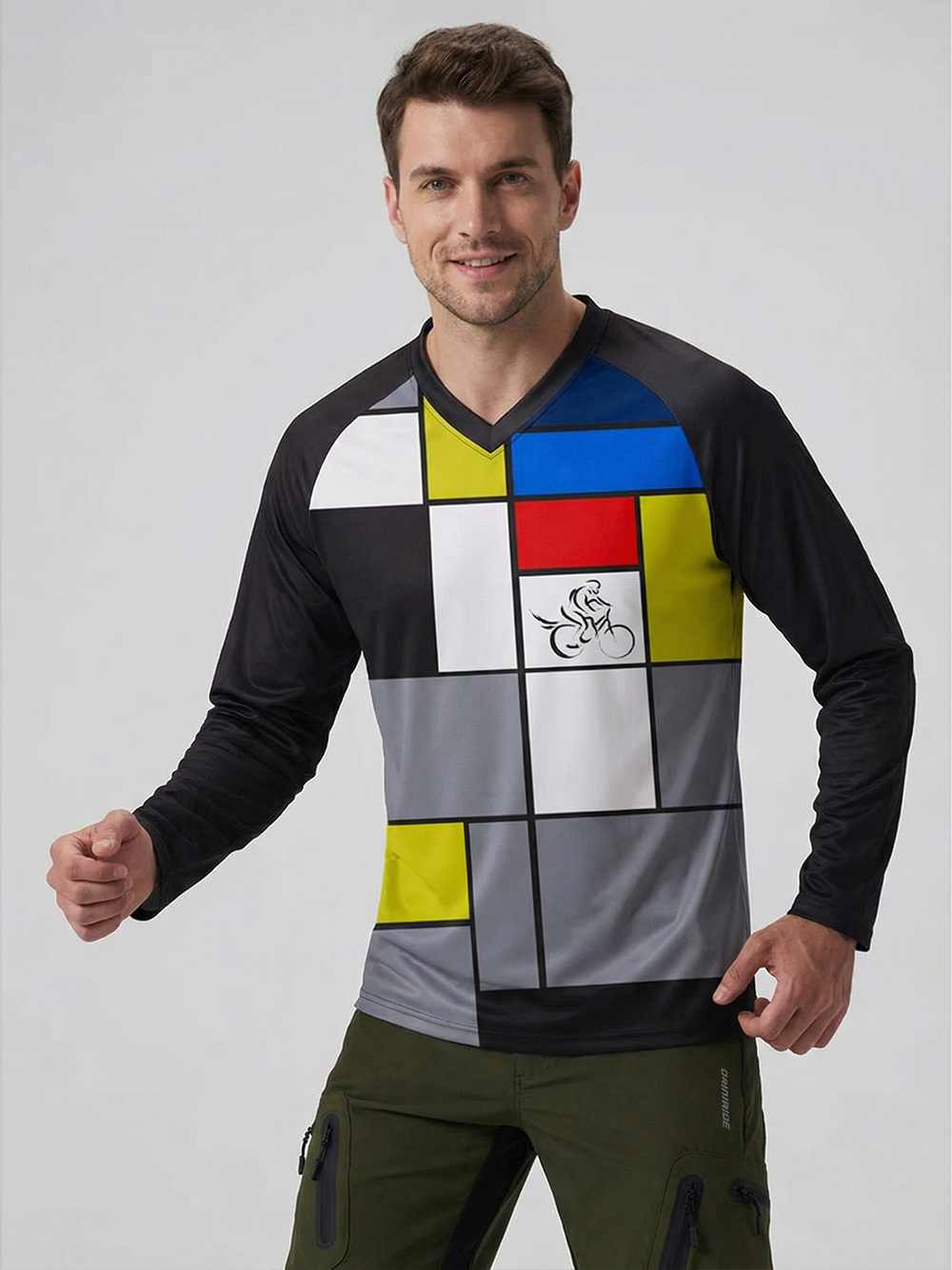 Orionride Art Road Long Sleeve Downhill Jersey