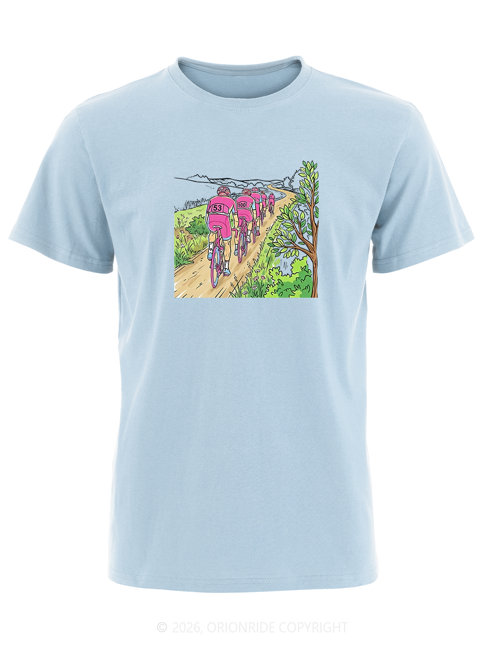 Orionride Ignite Pink Short Sleeves Bike T-Shirt