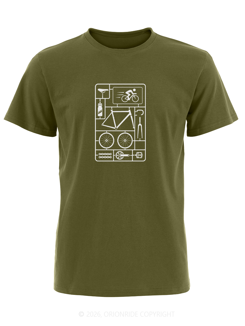 Orionride Riding Status Short Sleeves Bike T-Shirt
