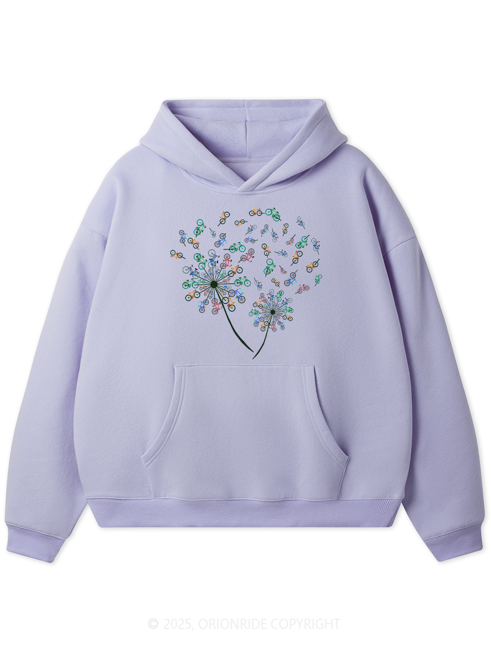 Orionride Dandelion Women's Fleece Hoodie
