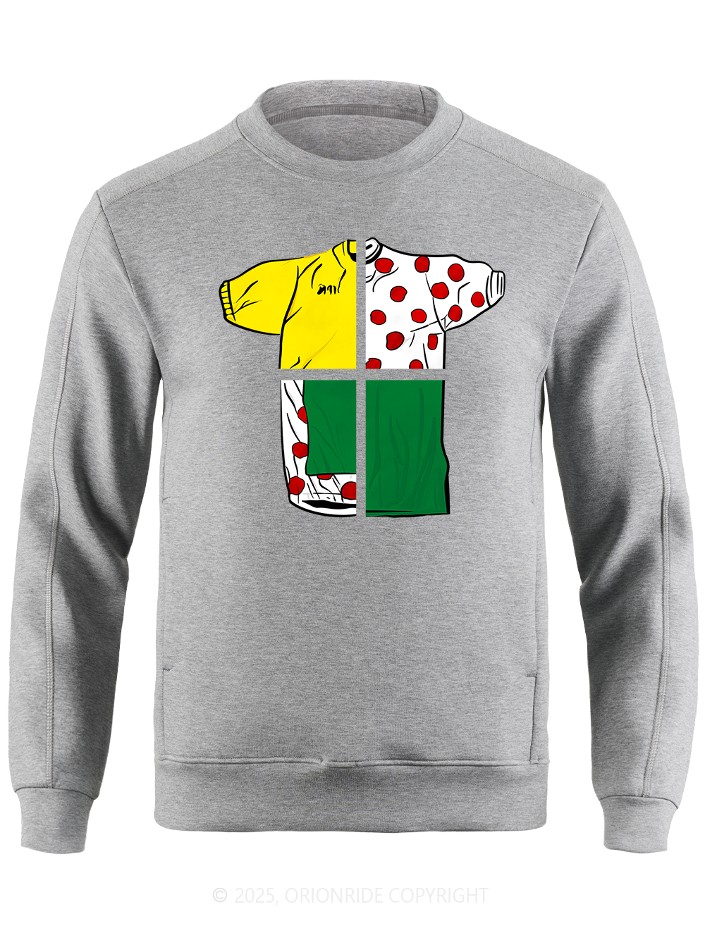Orionride Champion Color Long Sleeve Bike Sweatshirt