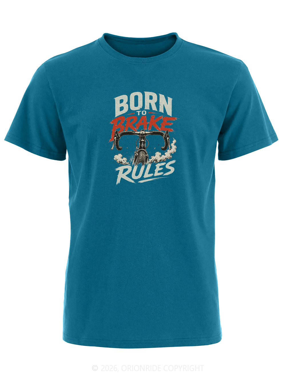 Orionride Born To Break Rules Short Sleeves Bike T-Shirt