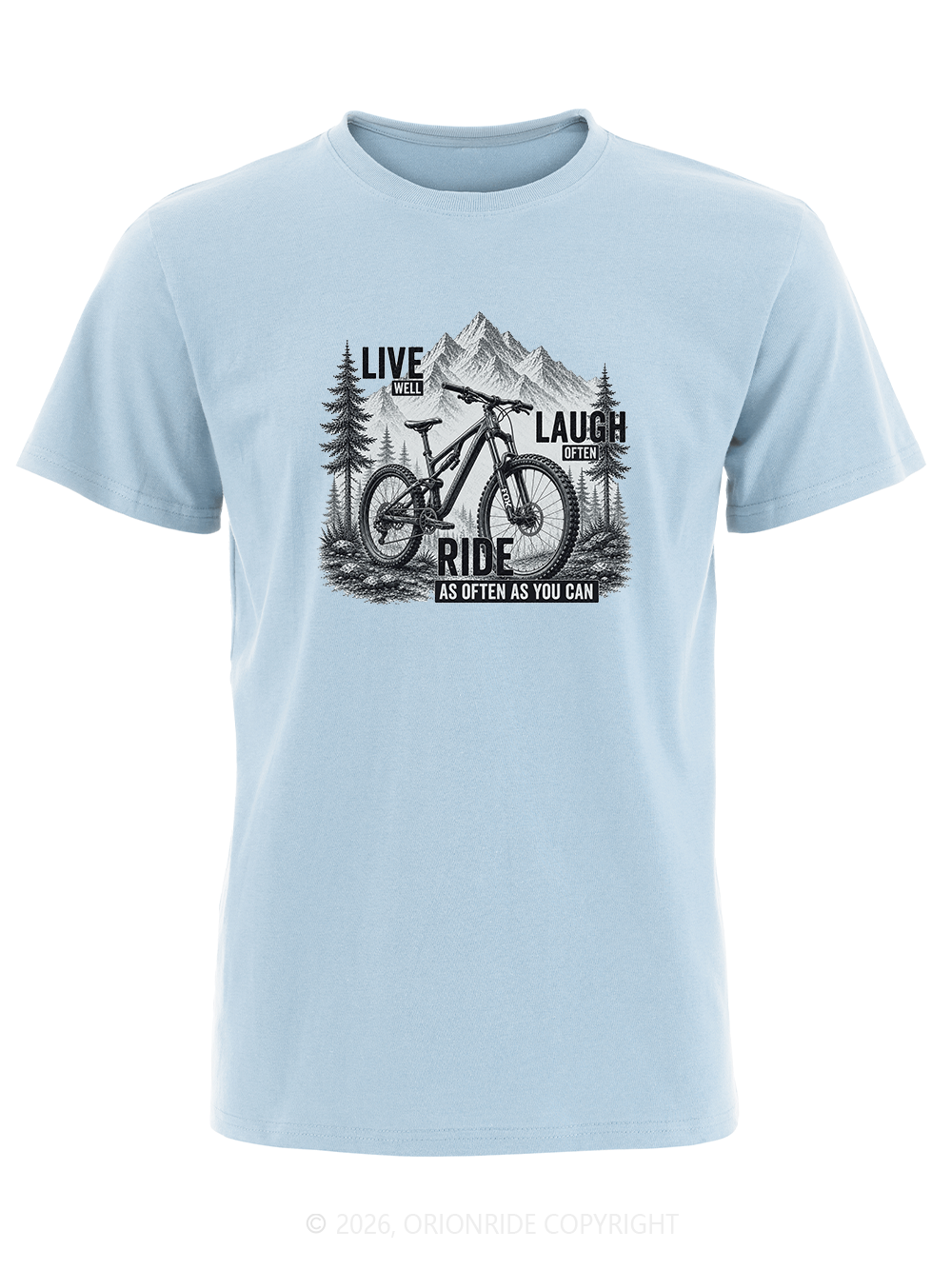 Orionride Ink Ride Wild Short Sleeves Bike T-Shirt