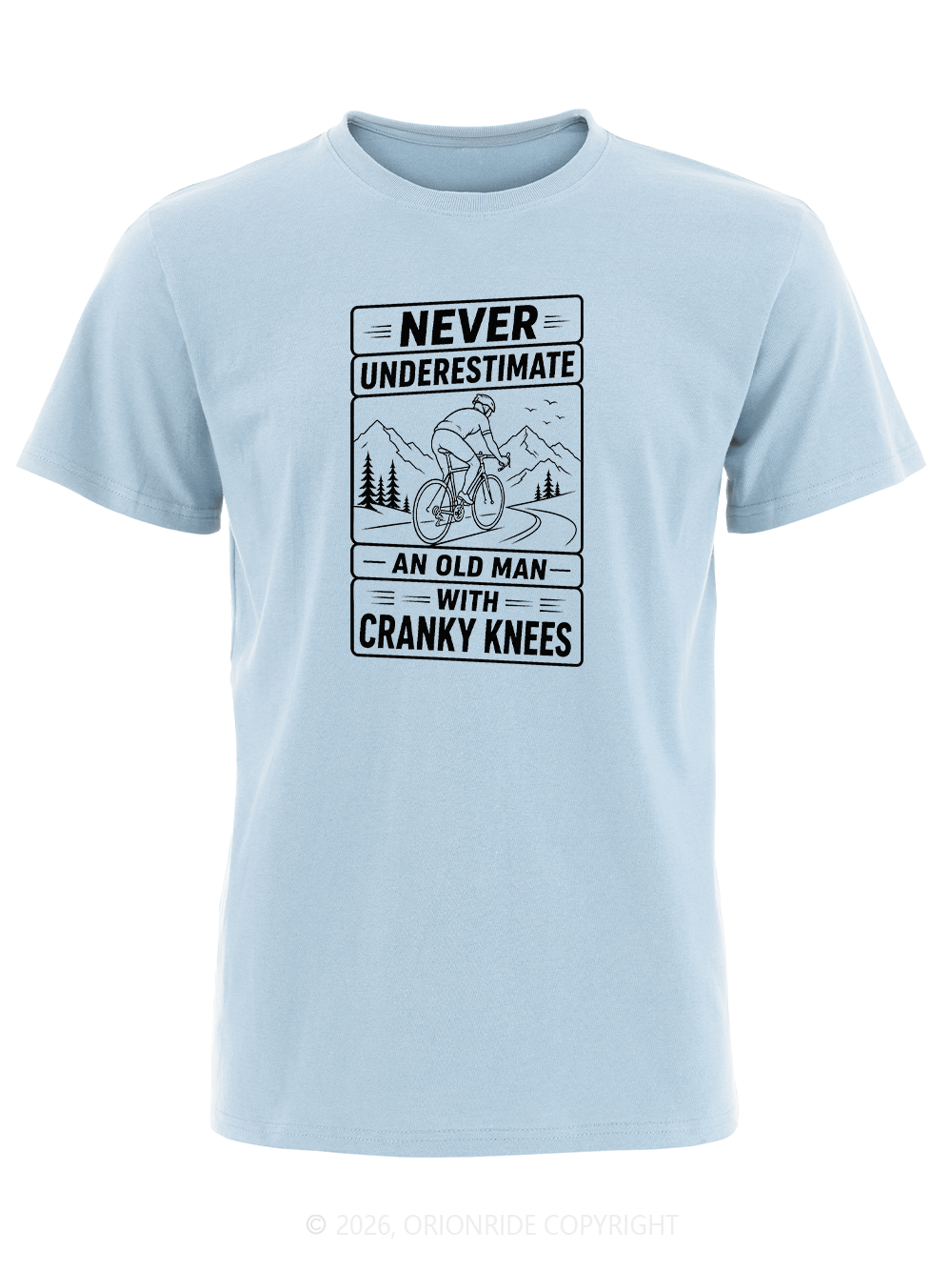 Orionride Cranky Knees Short Sleeves Bike T-Shirt