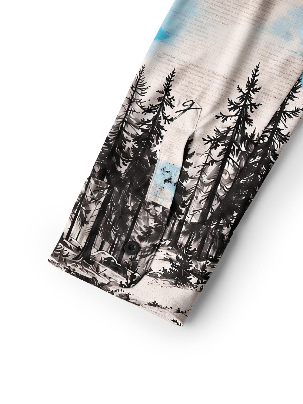 Orionride Skyward Narrative Men's Stretchy Breathable Long Sleeve Gravel Shirt