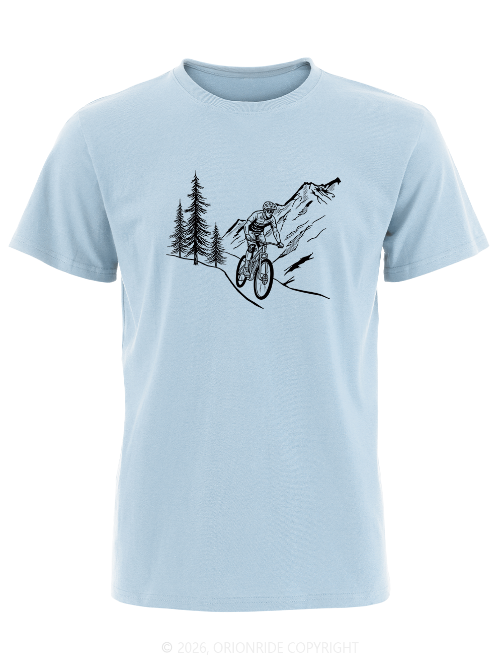 Orionride Beside The Pine Tree Short Sleeves Bike T-Shirt