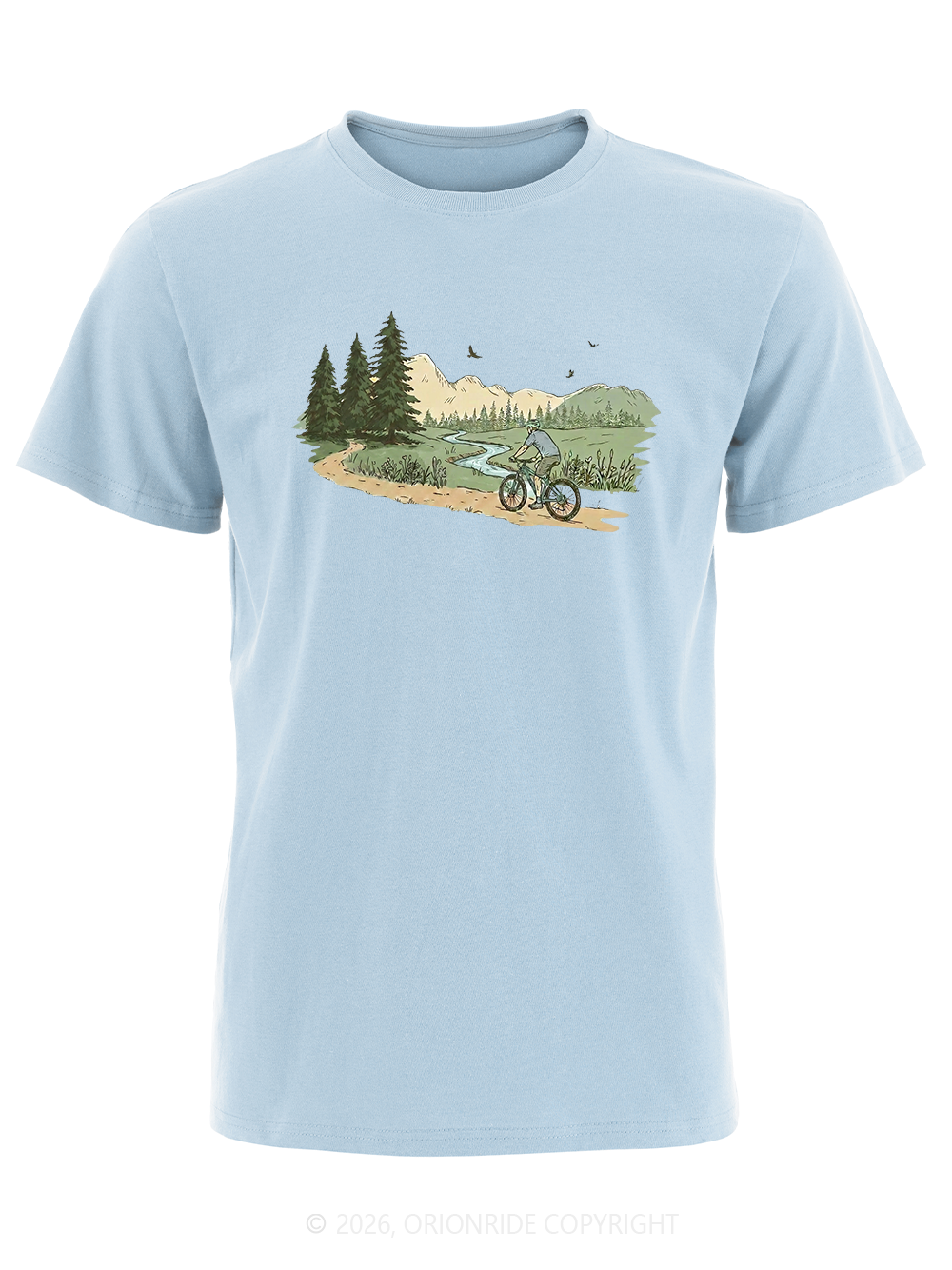 Orionride Quiet Exploration Short Sleeves Bike T-Shirt